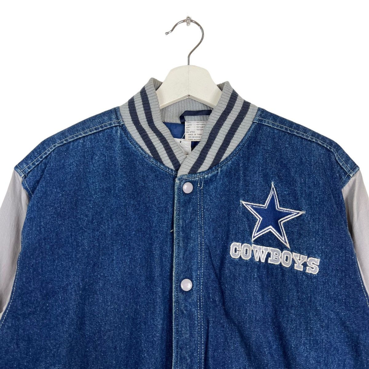 Vintage 🔥 VINTAGE COWBOY STADIUM BOMBER JACKET Size US L / EU 52-54 / 3 - 4 Thumbnail