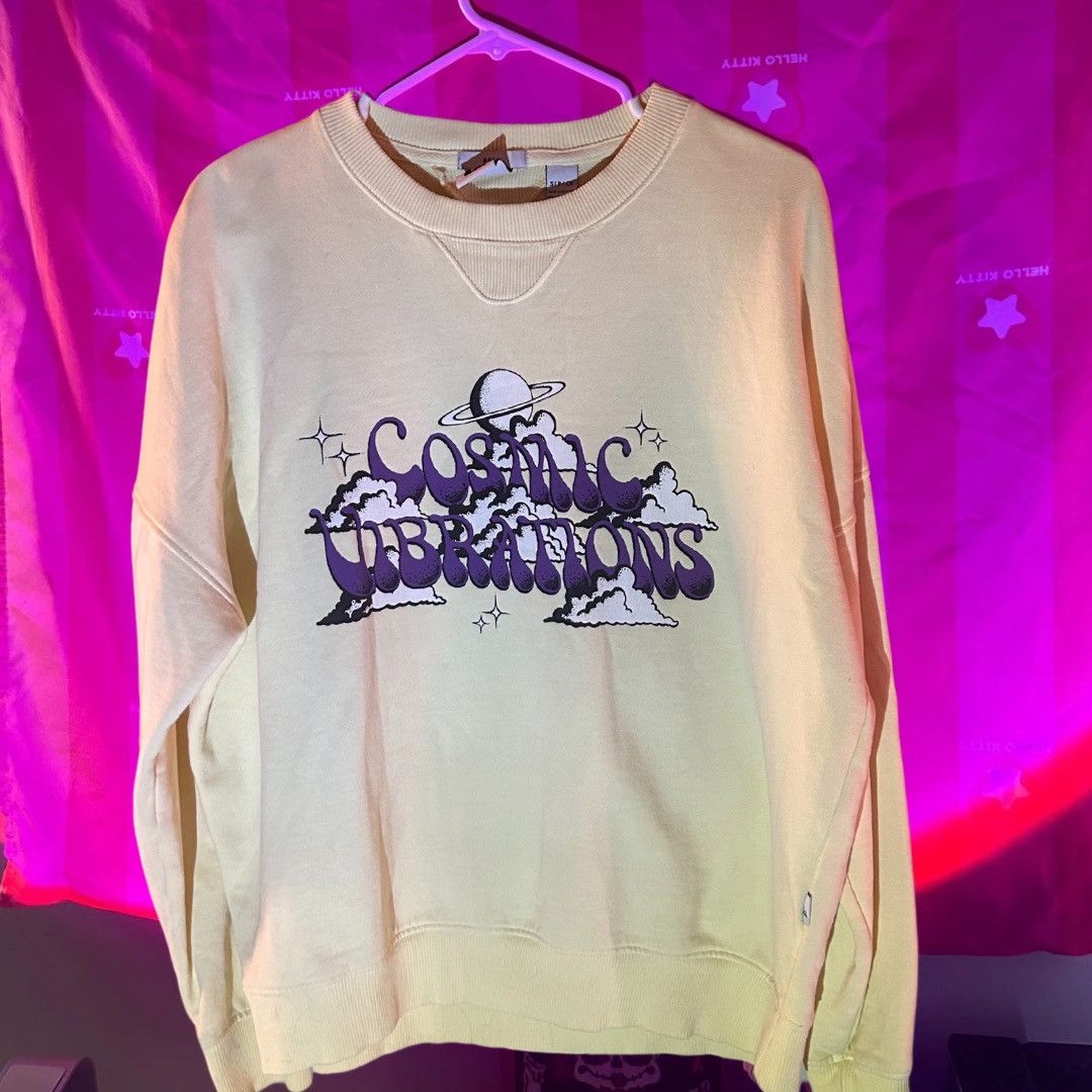Quiksilver “Cosmic Vibrations” Crewneck Size S / US 4 / IT 40 - 1 Thumbnail