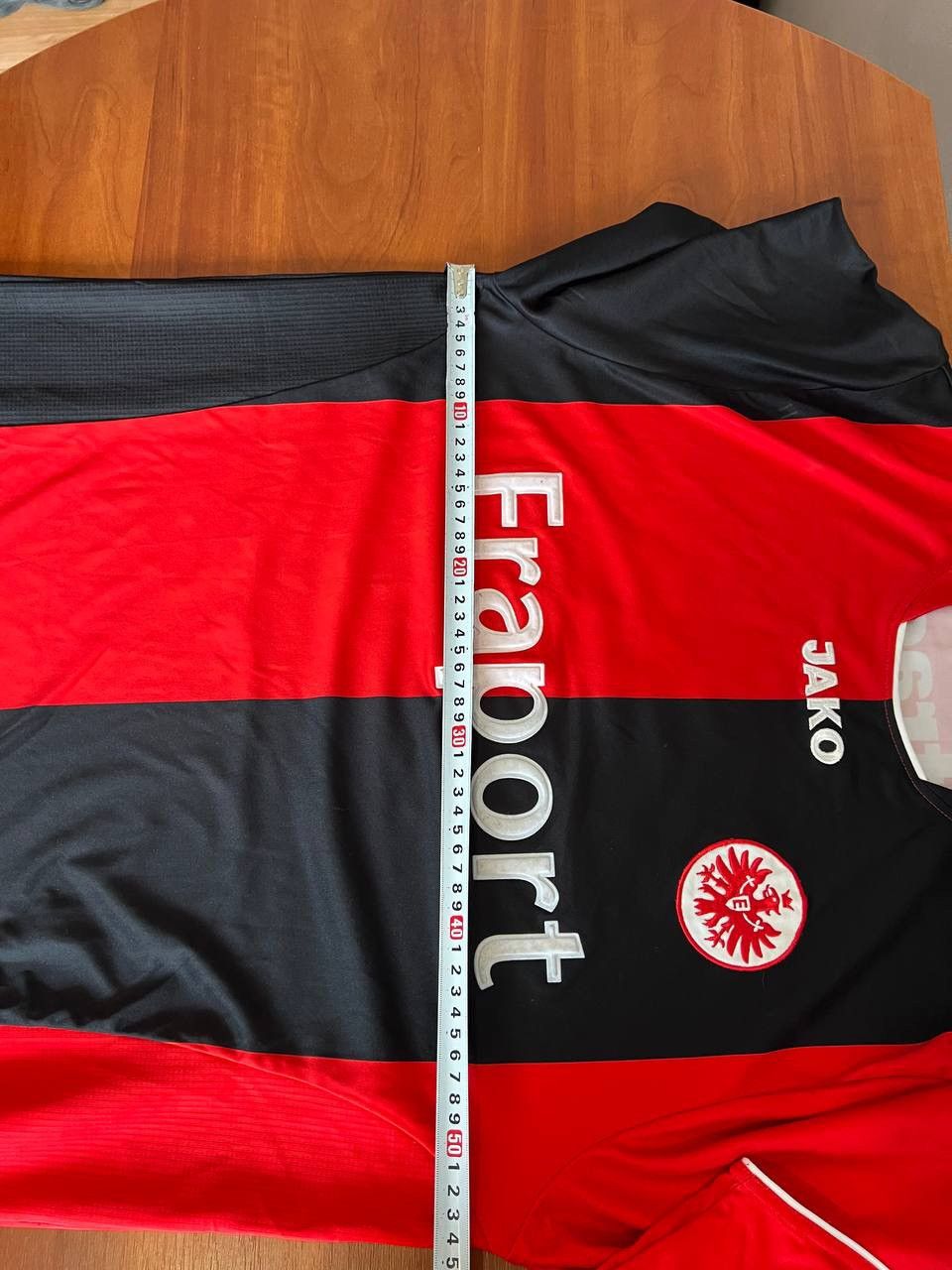 Vintage 2007/08 EINTRACHT FRANKFURT #18 HOME SOCCER JERSEY JAKO RARE Size US XL / EU 56 / 4 - 12 Thumbnail