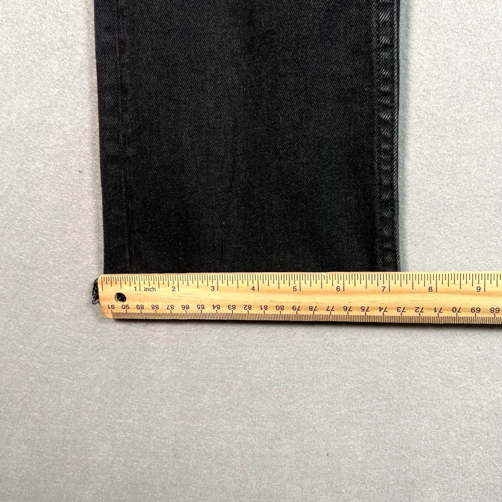 Everlane Everlane Jeans Straight Fit 29 Regular Black Dark Wash Cotton Blend Women Size 29" - 6 Thumbnail