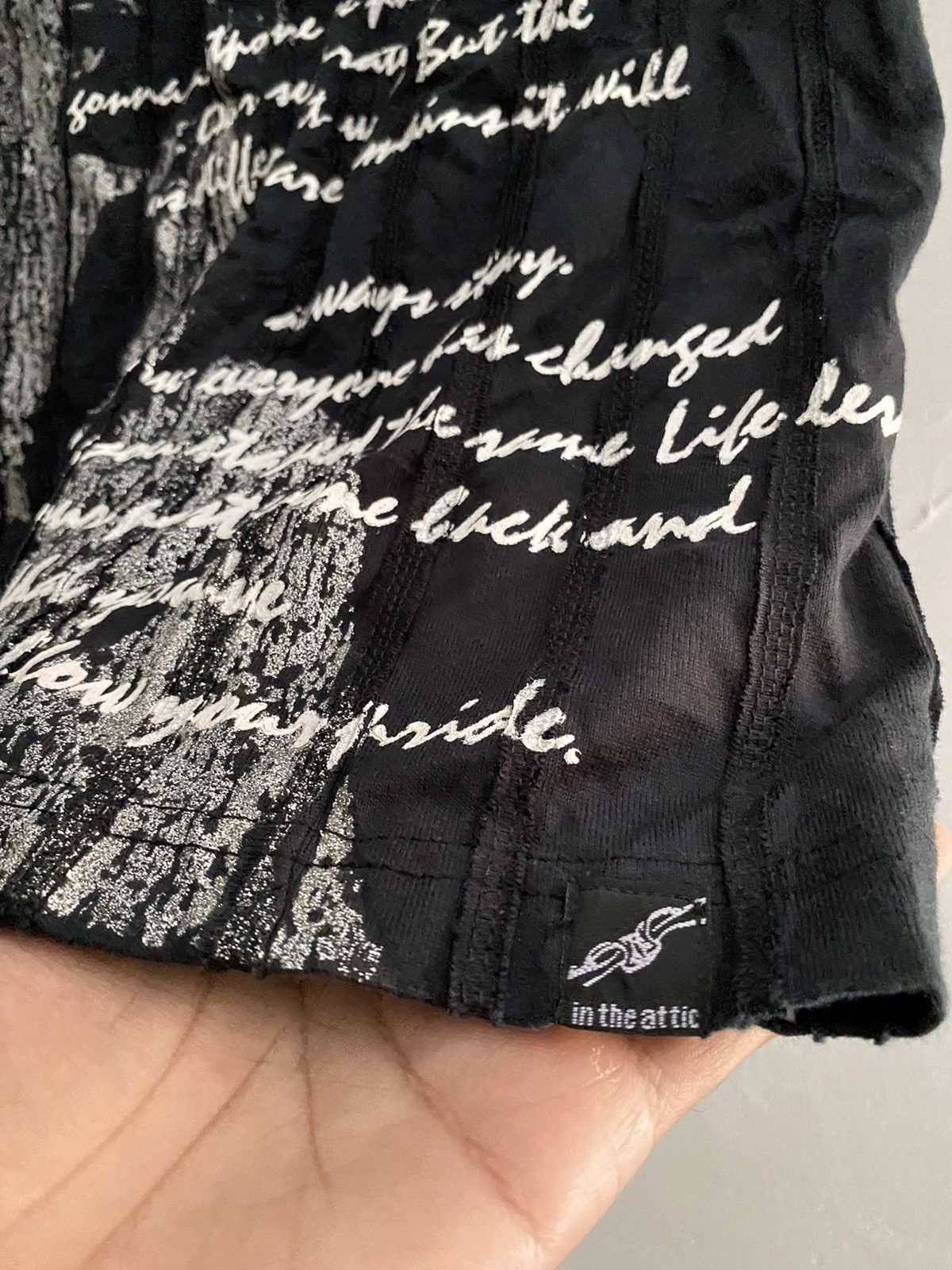 In The Attic × Japanese Brand 2000s in the attic poem gothic tshirt Size US M / EU 48-50 / 2 - 4 Thumbnail