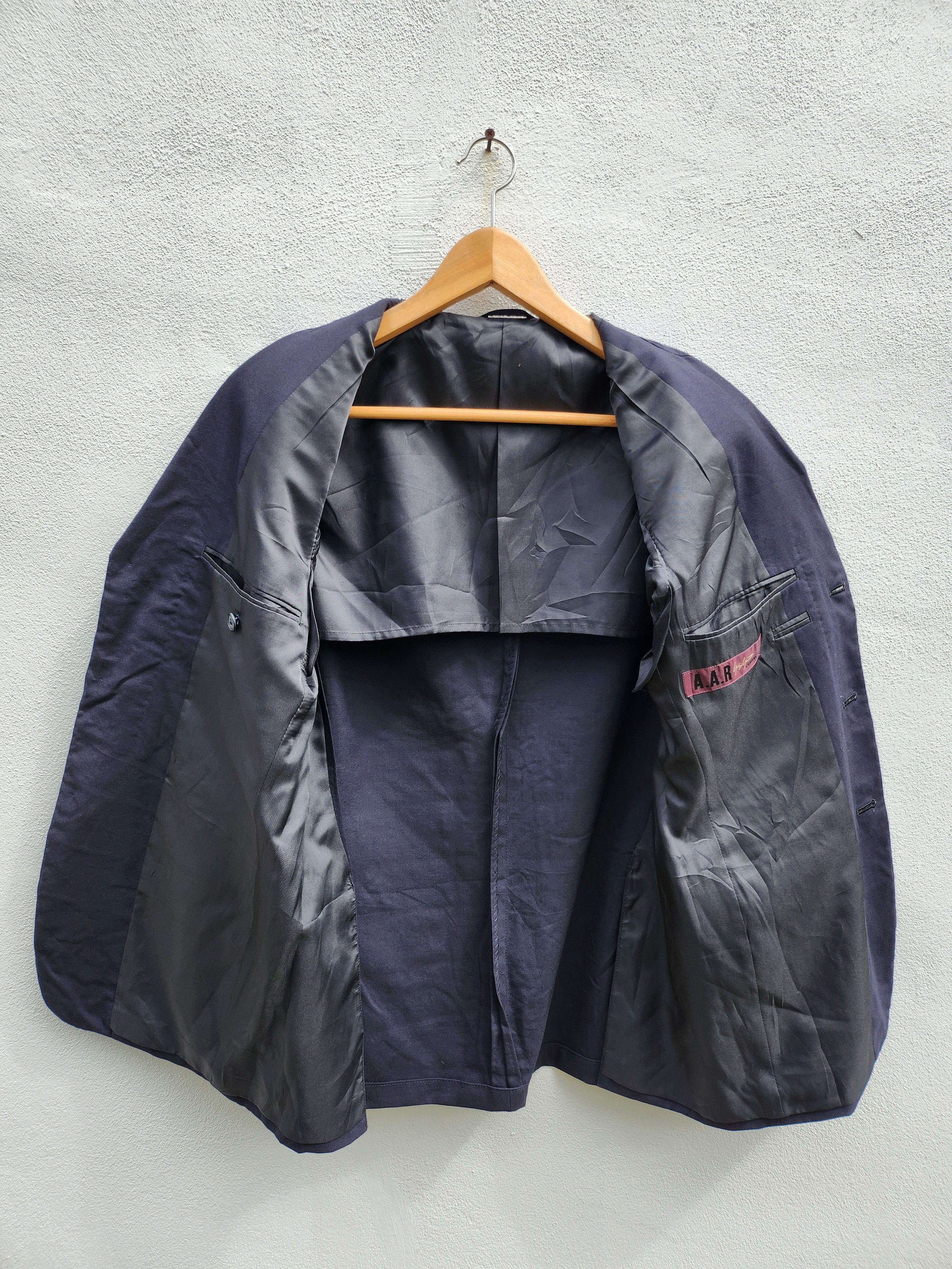 Yohji Yamamoto 💥Yohji Yamamoto AAR Suits Blazer Coat Size 42R - 20 Thumbnail