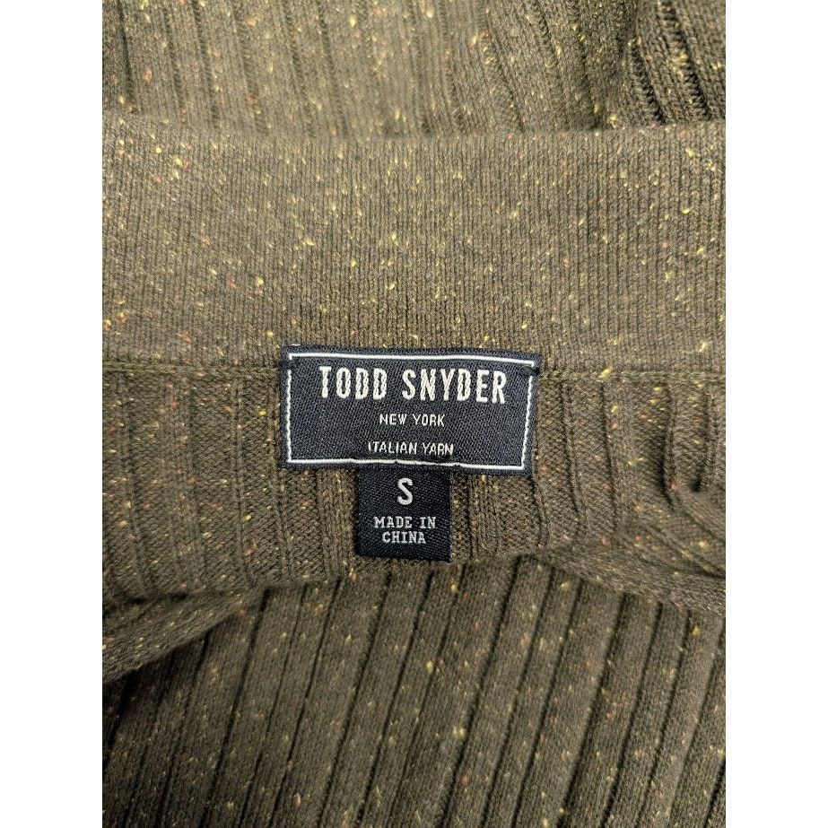 Todd Snyder o1rshd1 CC20 Short Sleeve Polo Shirt in Khaki Size US S / EU 44-46 / 1 - 9 Thumbnail