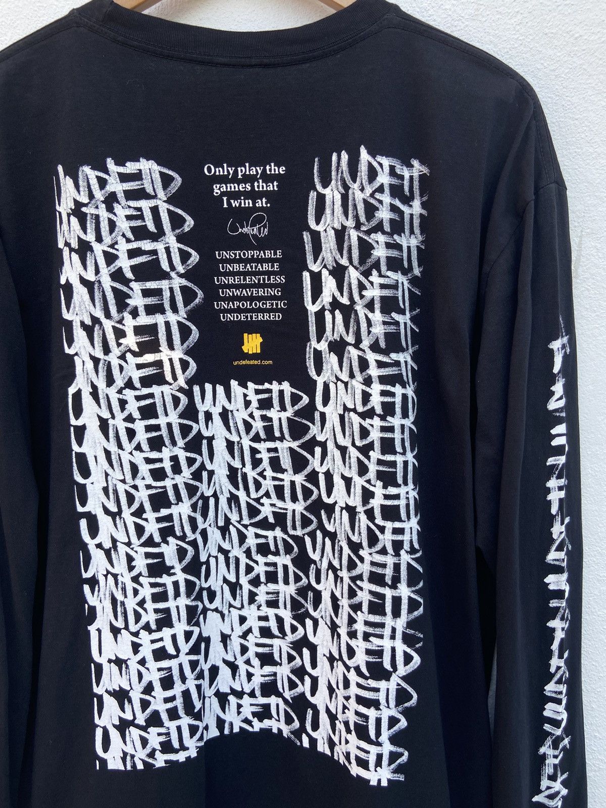 Undefeated Steals🔥🔥🔥🔥 Rare Vintage Undefeated t shirt long sleeve Size US L / EU 52-54 / 3 - 3 Thumbnail