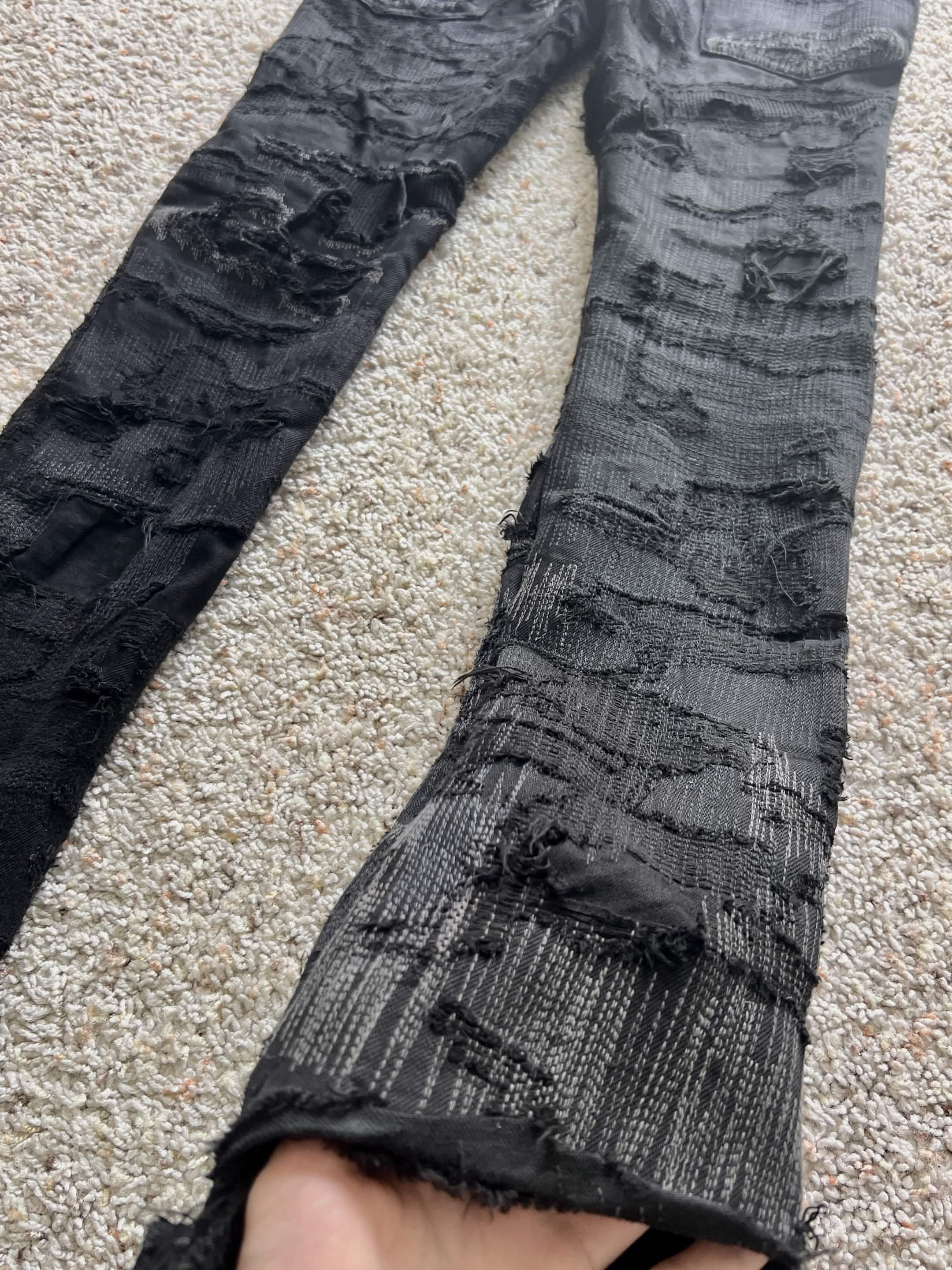 Undercover Undercover 05AW 85 Distressed Denim “Arts & Craft” Size US 32 / EU 48 - 6 Thumbnail