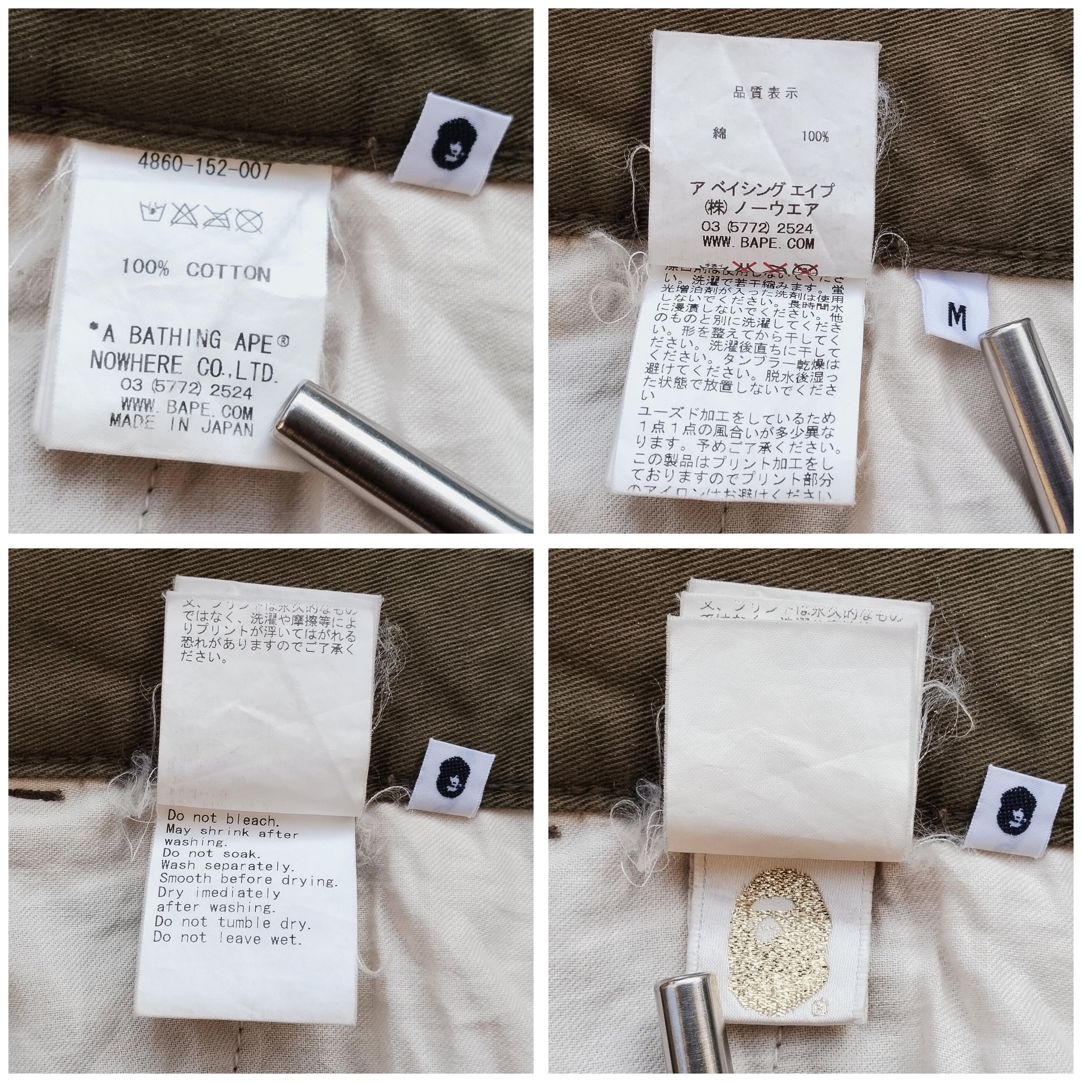 Bape Bape Pirate Chinos Pants Size US 32 / EU 48 - 5 Thumbnail