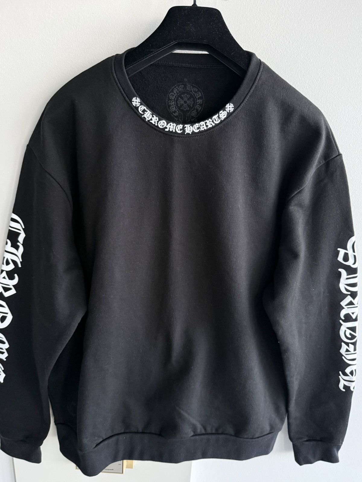 Limited Edition Chrome Hearts Logo Sweatshirt Brand New