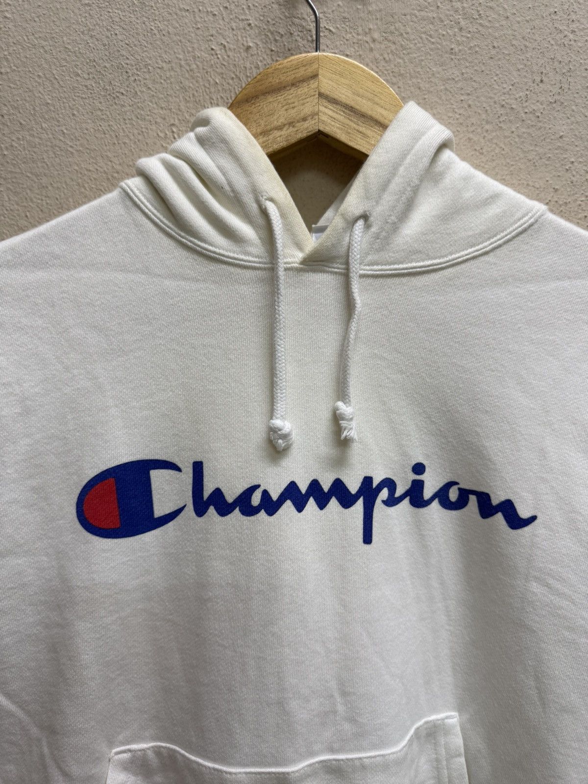 Champion Champion Spellout Logo Pullover Sweater Hoodie Size XS / US 0-2 / IT 36-38 - 16 Thumbnail