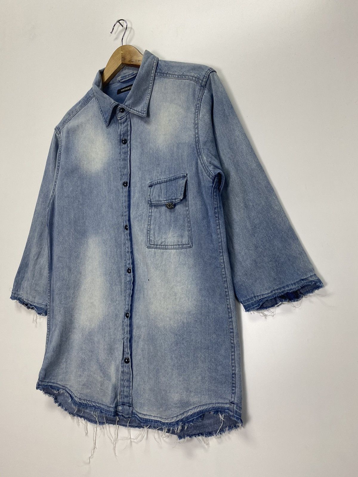 Native × Vintage Vintage E.L Native Logo Denim Jacket Size US M / EU 48-50 / 2 - 4 Thumbnail