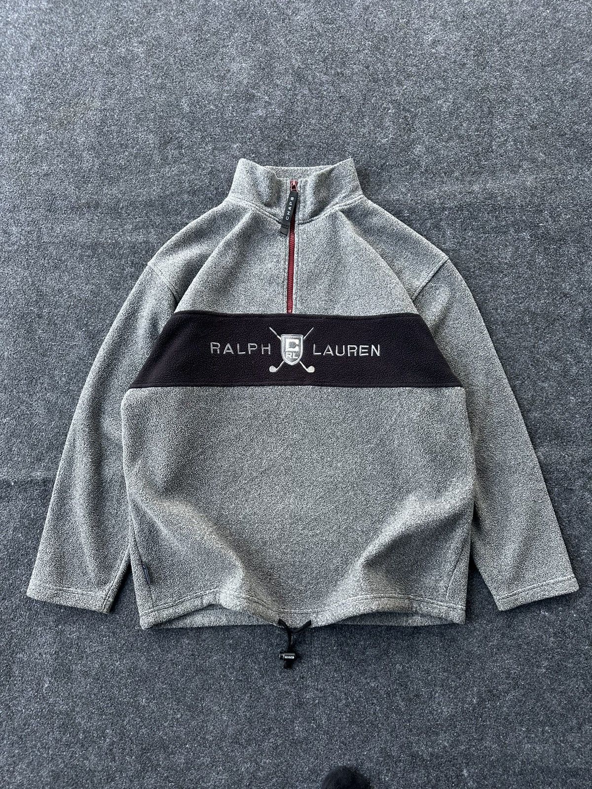 Ralph Lauren Vintage Ralph Lauren Chaps Half zipper Fleece A428 Size US M / EU 48-50 / 2 - 1 Thumbnail