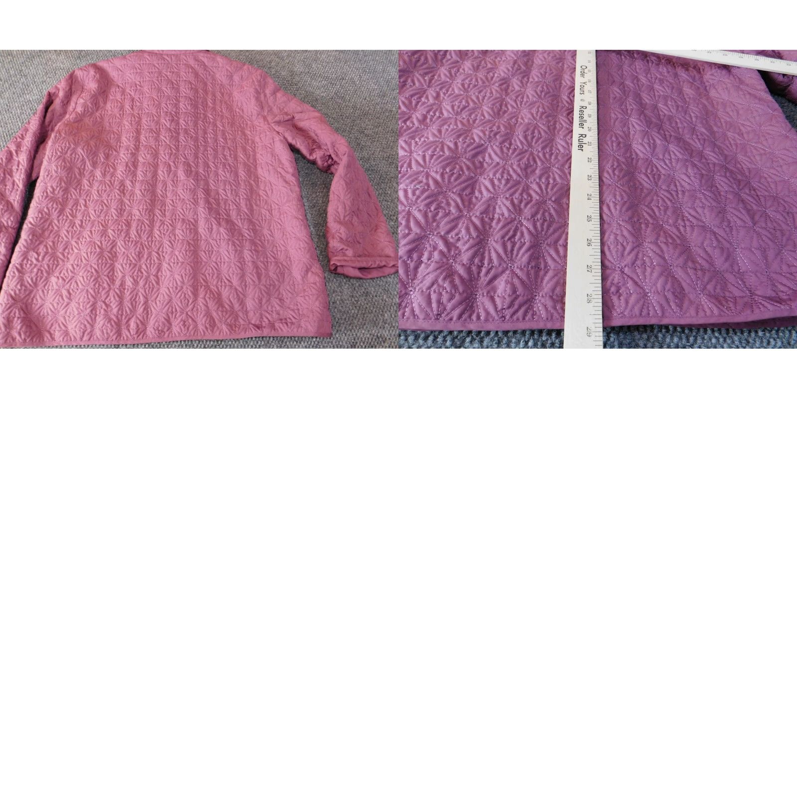 Vintage Alfred Dunner Jacket Purple Womens Trench Coat Snap Classic Size 16 Long Sleeve Polyester Rayon Embroidered Peanuts Casual Spring Fall Womens Size XXL / US 16-18 / IT 52-54 - 8 Thumbnail