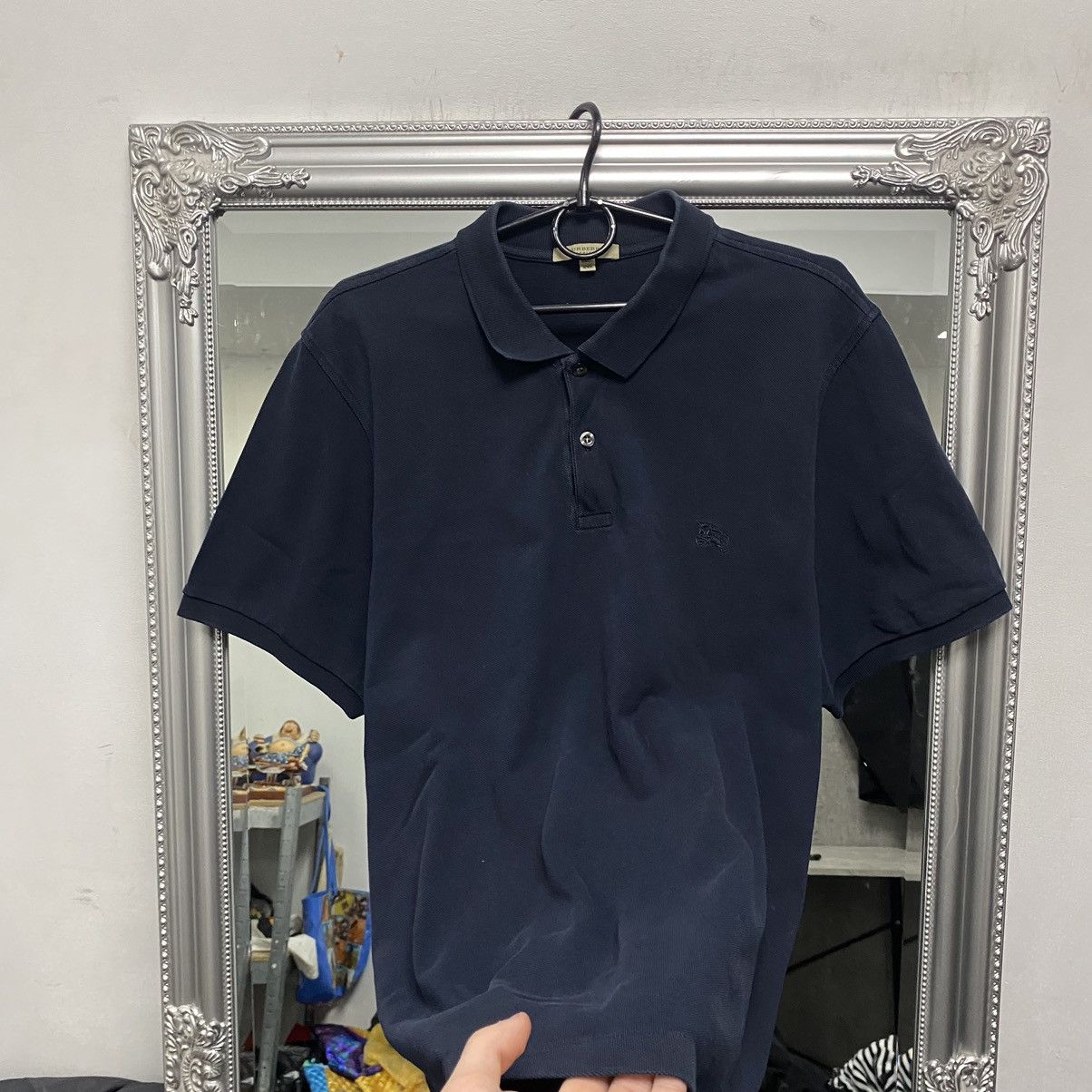 Burberry Vintage Burberry Polo Shirt Size US XXL / EU 58 / 5 - 3 Thumbnail