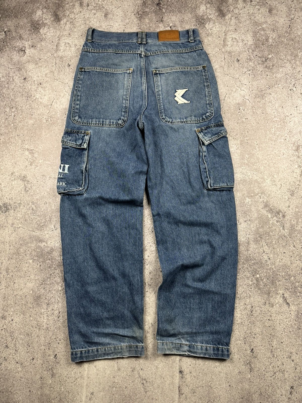 Karl Kani Vintage Karl Kani Baggy Jeans Carpenter Rap Y2K 90s Skate Size US 31 - 3 Thumbnail