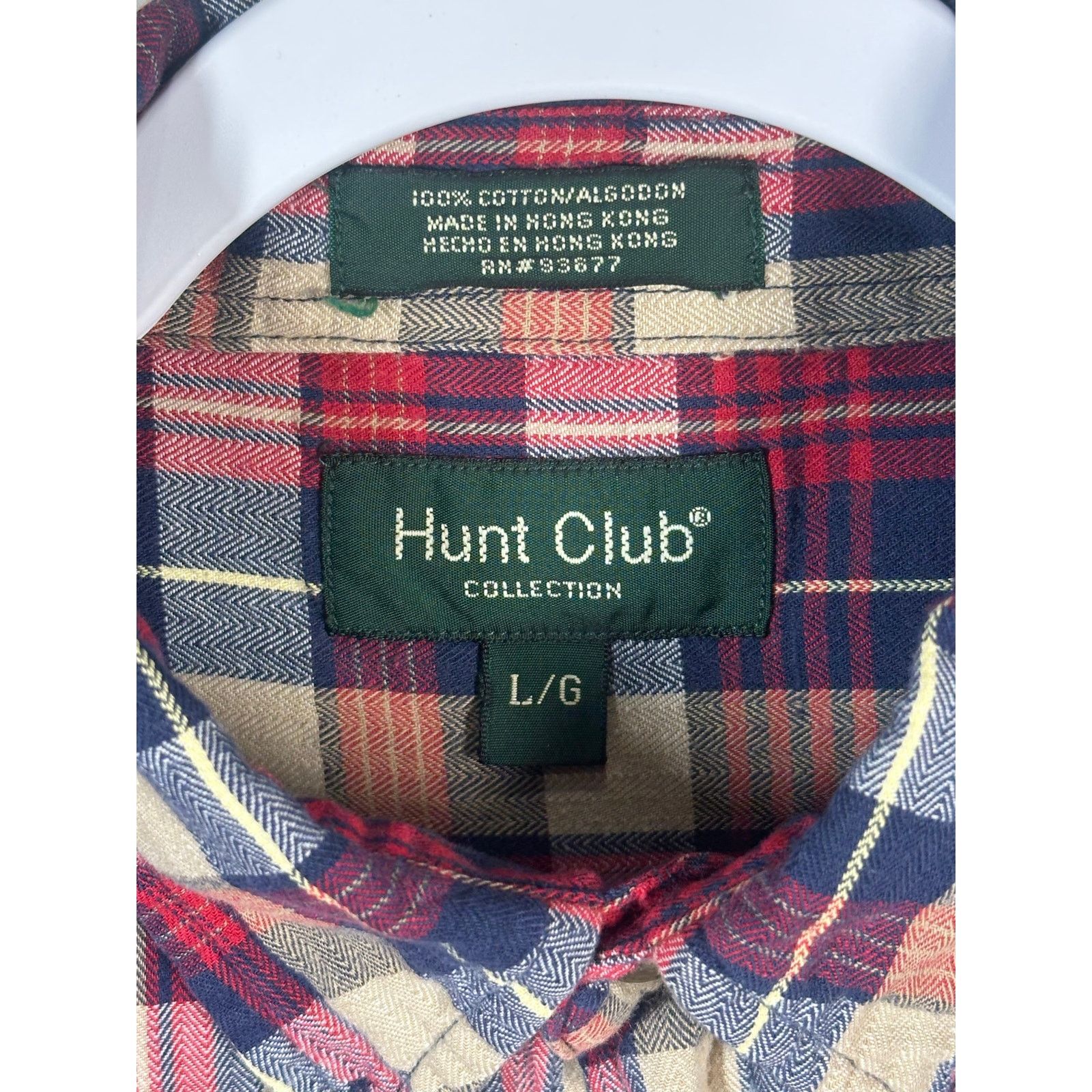 Hunt Club Hunt Club Men’s Large Button Down Shirt Size US L / EU 52-54 / 3 - 3 Thumbnail