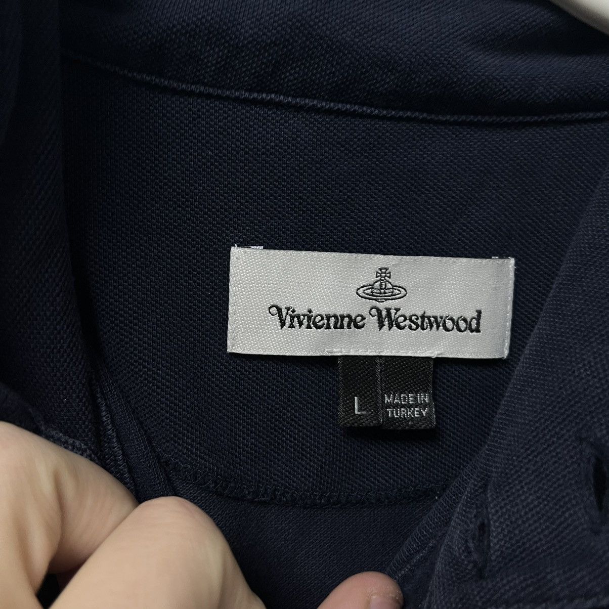 Vivienne Westwood Vivienne Westwood Polo T-Shirt Rare Retro Hype Y2K Size US L / EU 52-54 / 3 - 8 Thumbnail