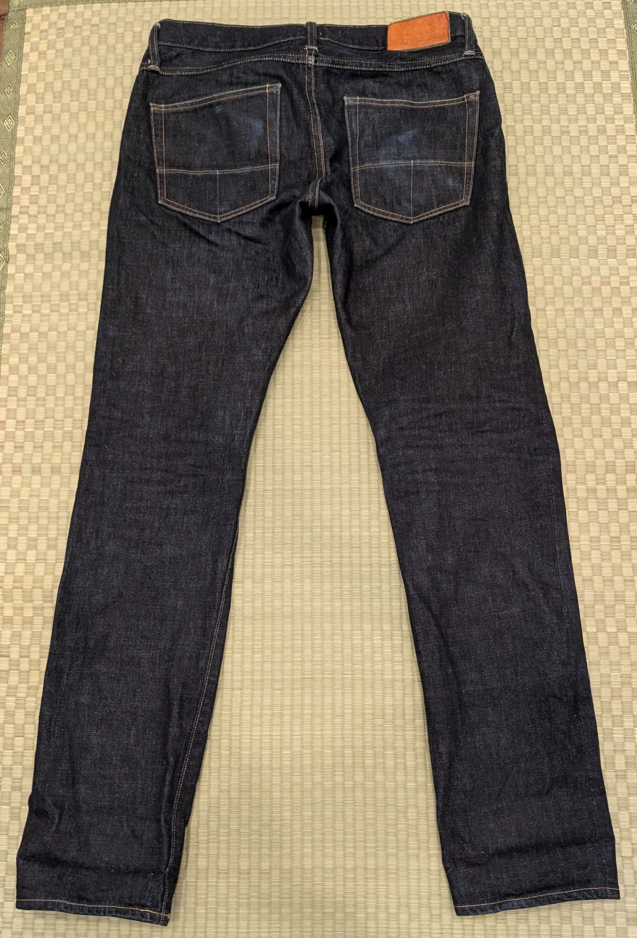 Tellason Tellason Sim Fit Selvedge Denim Jeans Made in USA Size US 33 - 2 Thumbnail