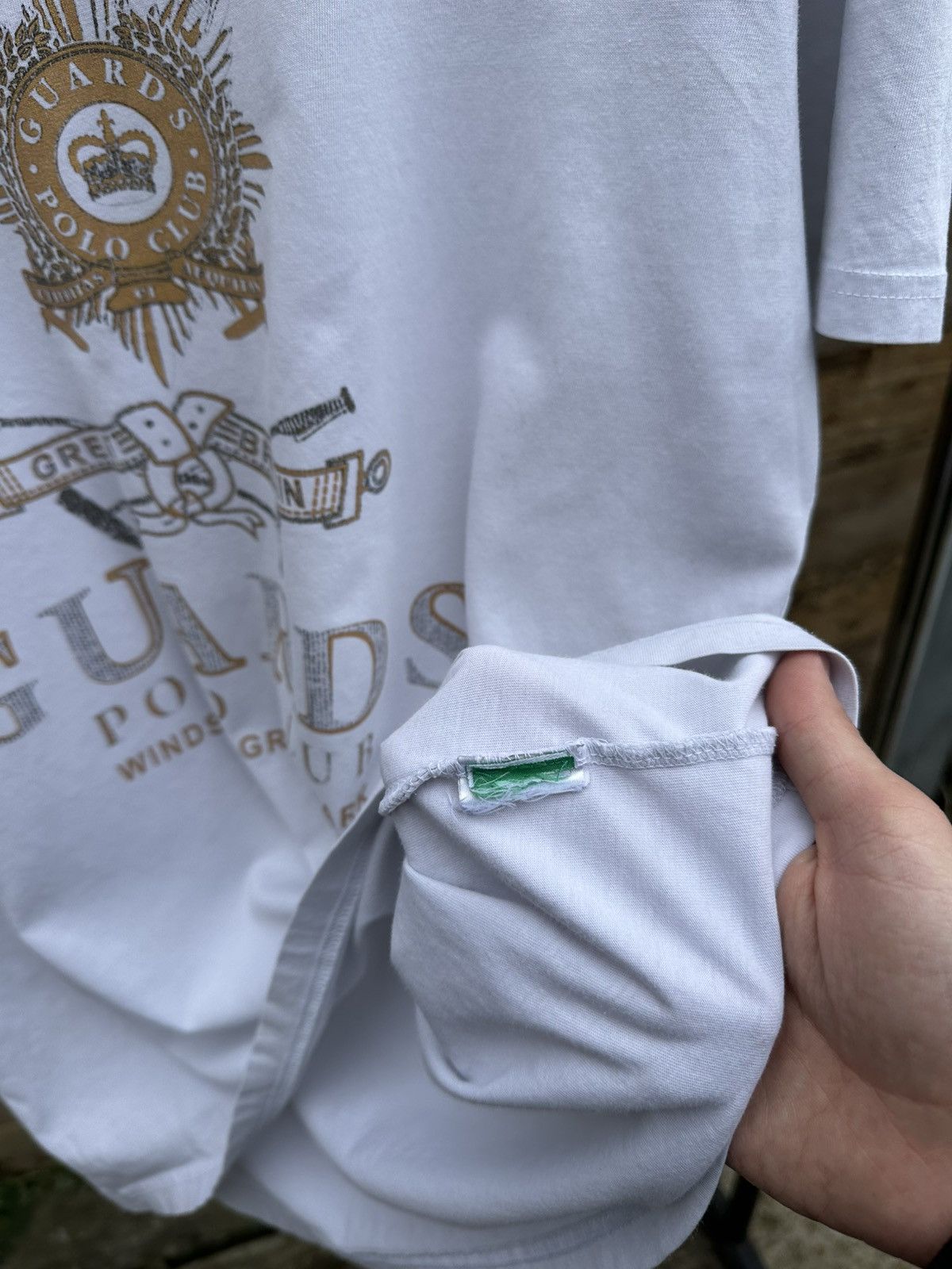 La Martina × Polo Ralph Lauren × Vintage Vintage La Martina Guards Polo Club T-Shirt Rare Retro Size US XL / EU 56 / 4 - 4 Thumbnail
