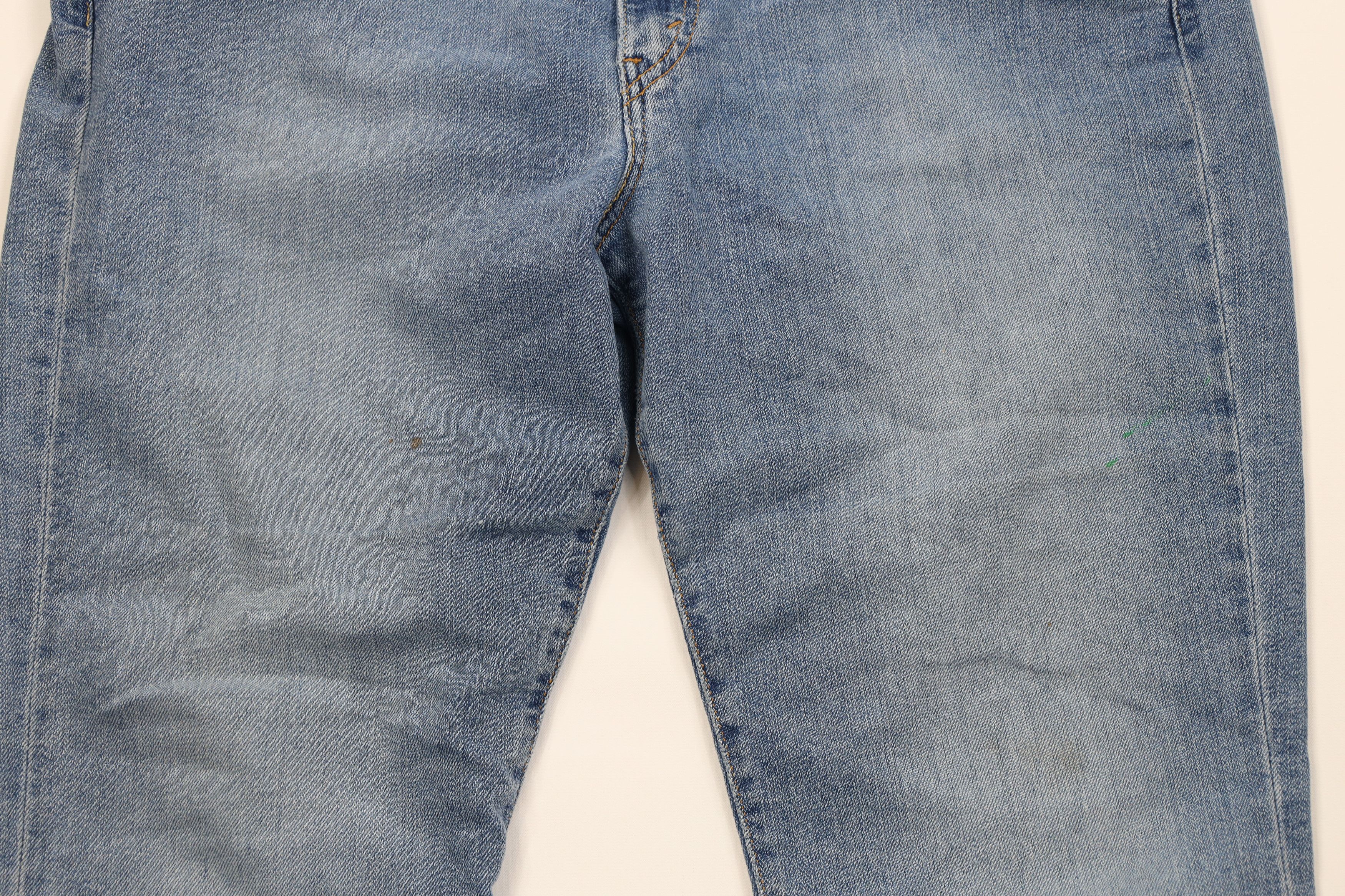 Levi's Vintage Y2K Levis 515 Bootcut Flared Denim Jeans Blue Size 38" / US 16 / IT 52 - 3 Thumbnail