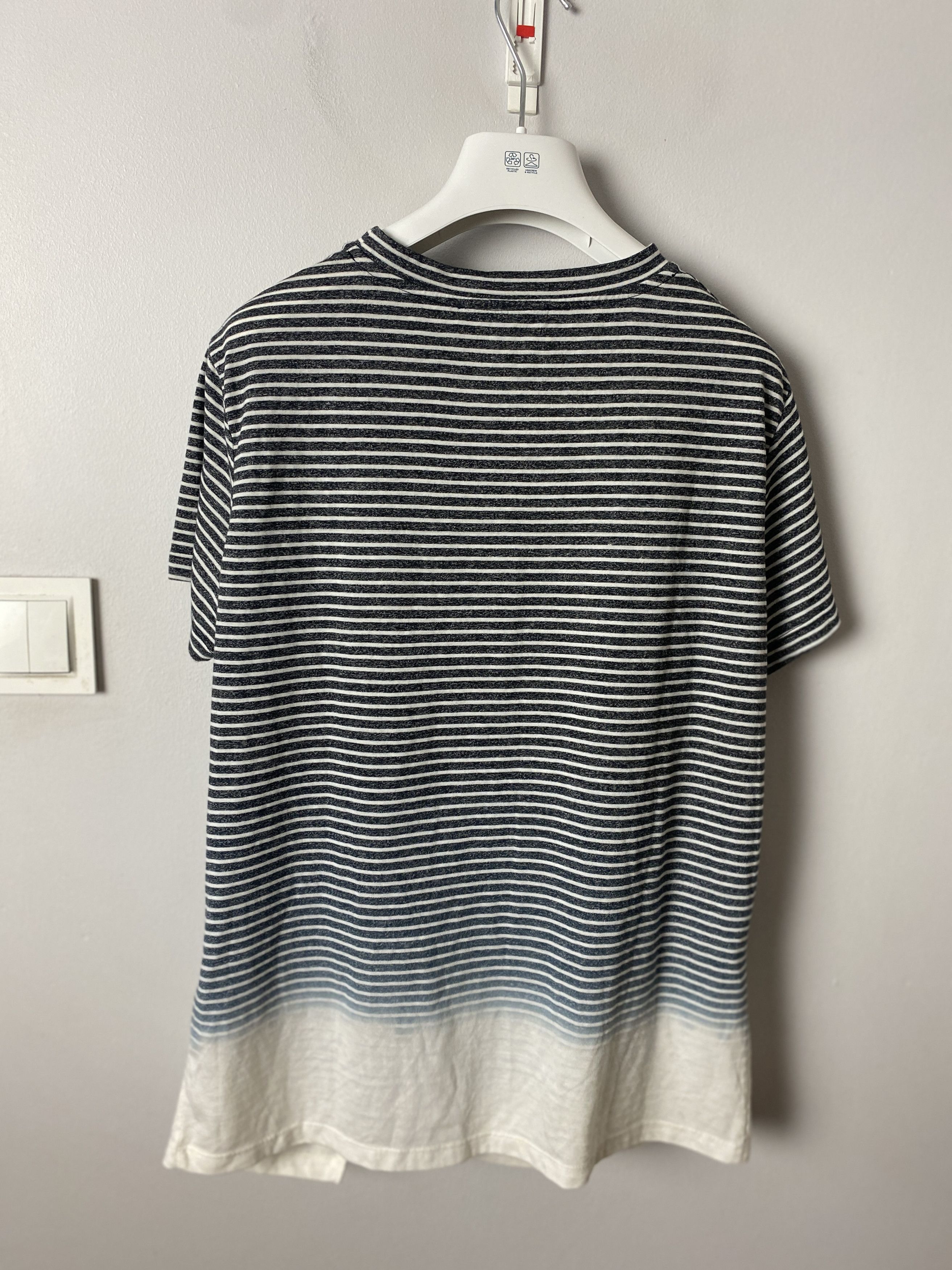 Allsaints All Saints Ahley Grade tee t-shirt tee ombre striped Size M / US 6-8 / IT 42-44 - 3 Thumbnail