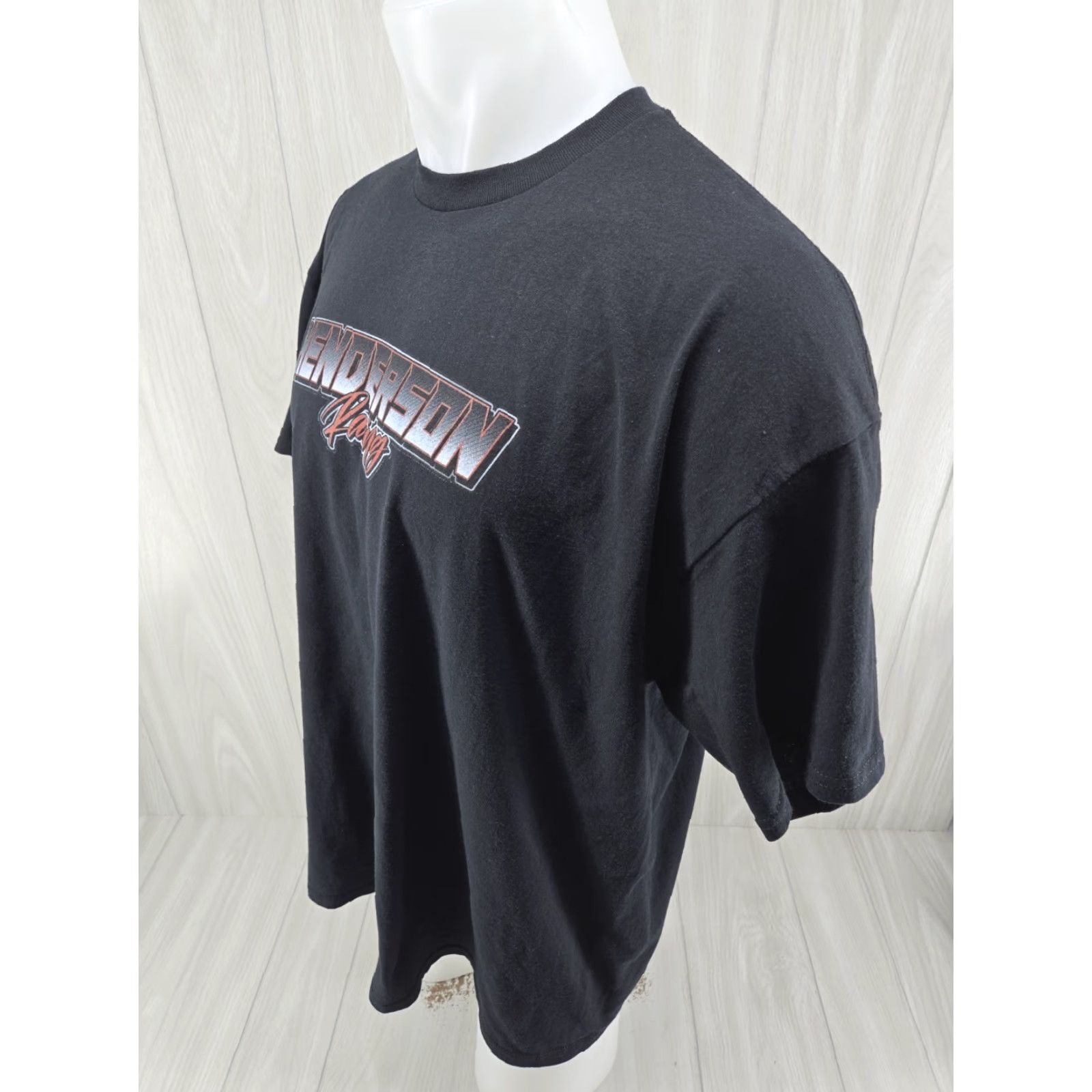 Gildan Chad Henderson Racing Adult Short Sleeve T Shirt 2XL Black Mens Size US XXL / EU 58 / 5 - 6 Thumbnail