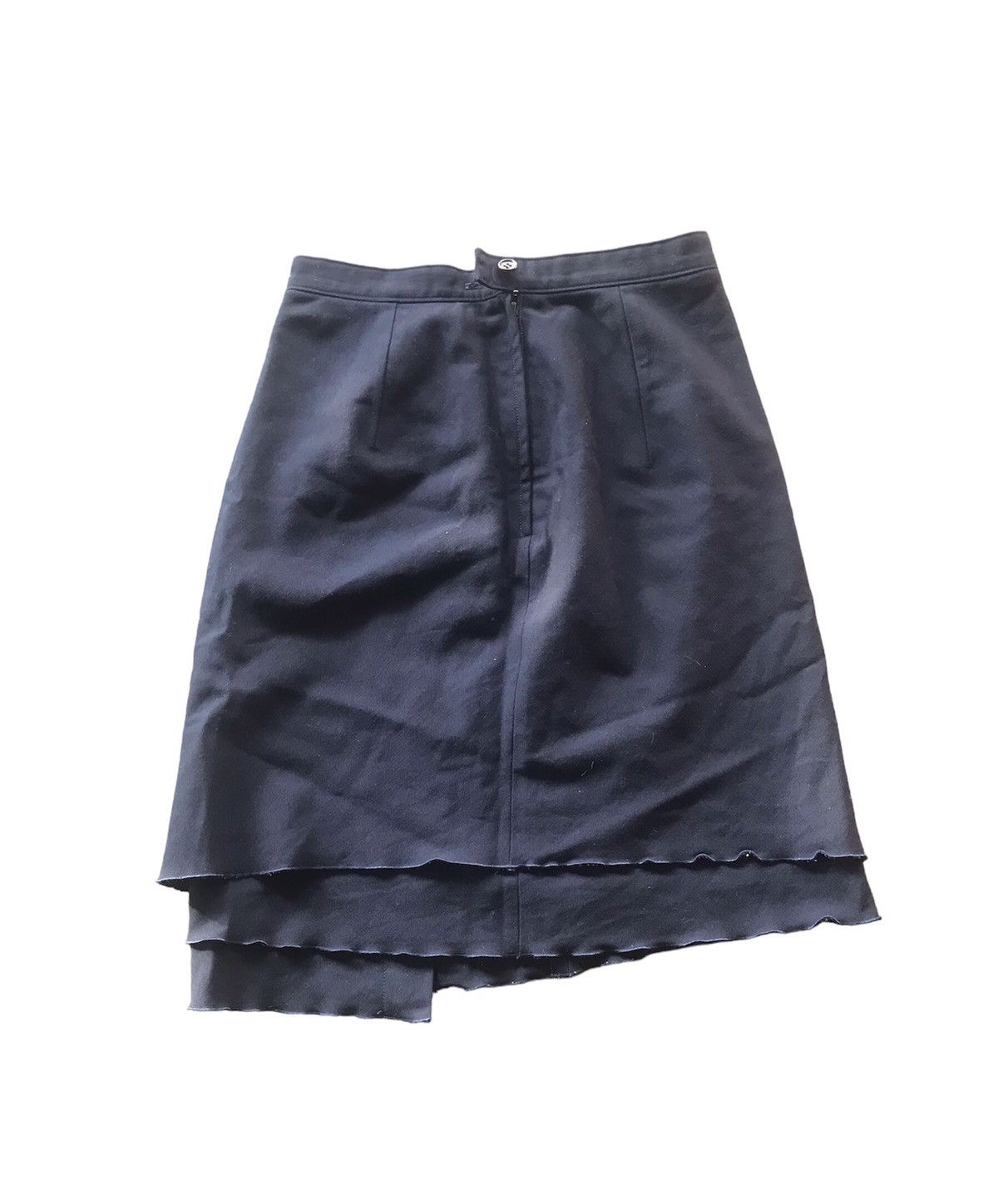 image of VTG Tricot Comme Des Garcons Skirt in Black, Women's (Size 24)