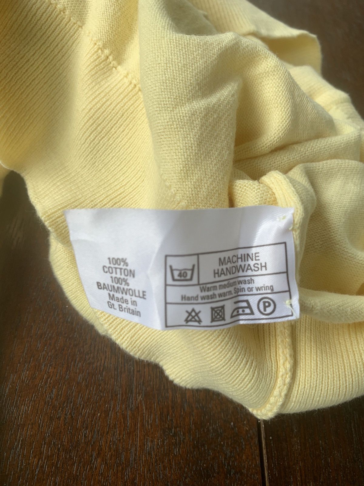 Burberry × Vintage Vintage Burberry England knitted buttons up blouse Size M / US 6-8 / IT 42-44 - 6 Thumbnail