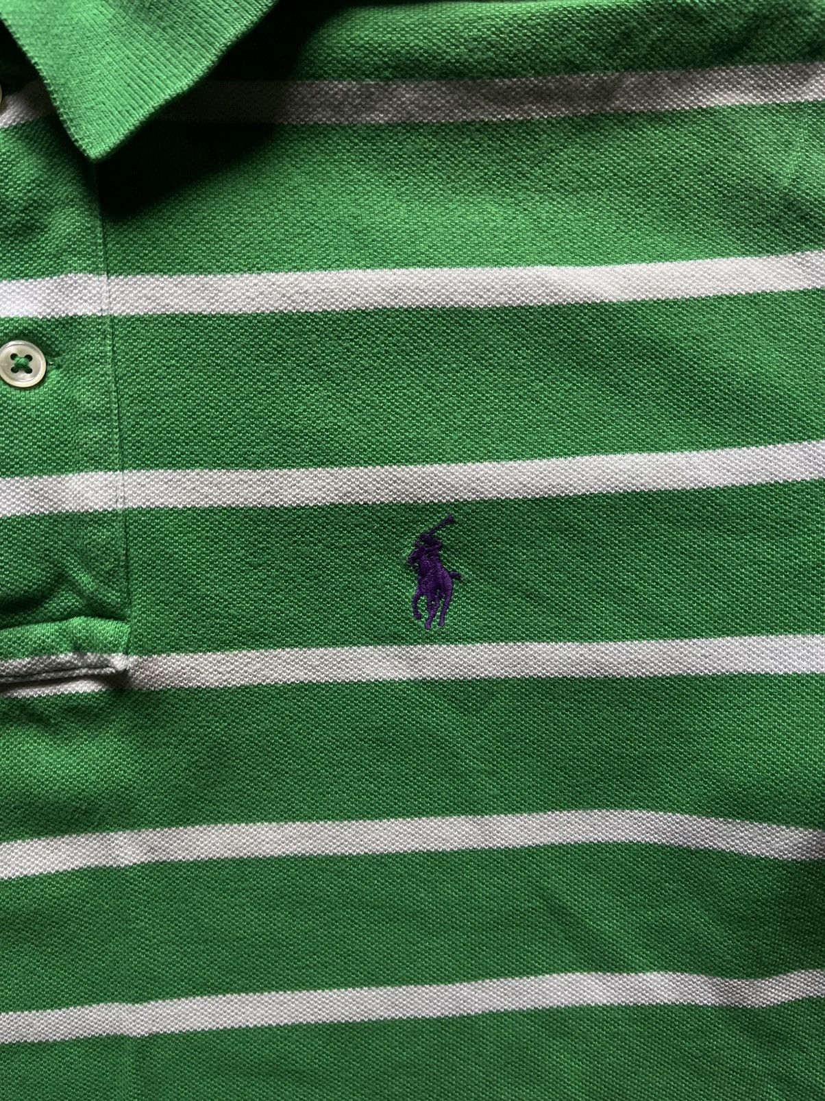 Polo Ralph Lauren 💂🏻‍♀️Vintage Stripped polo shirt Polo ralph lauren💂🏻‍♀️ Size US M / EU 48-50 / 2 - 2 Thumbnail