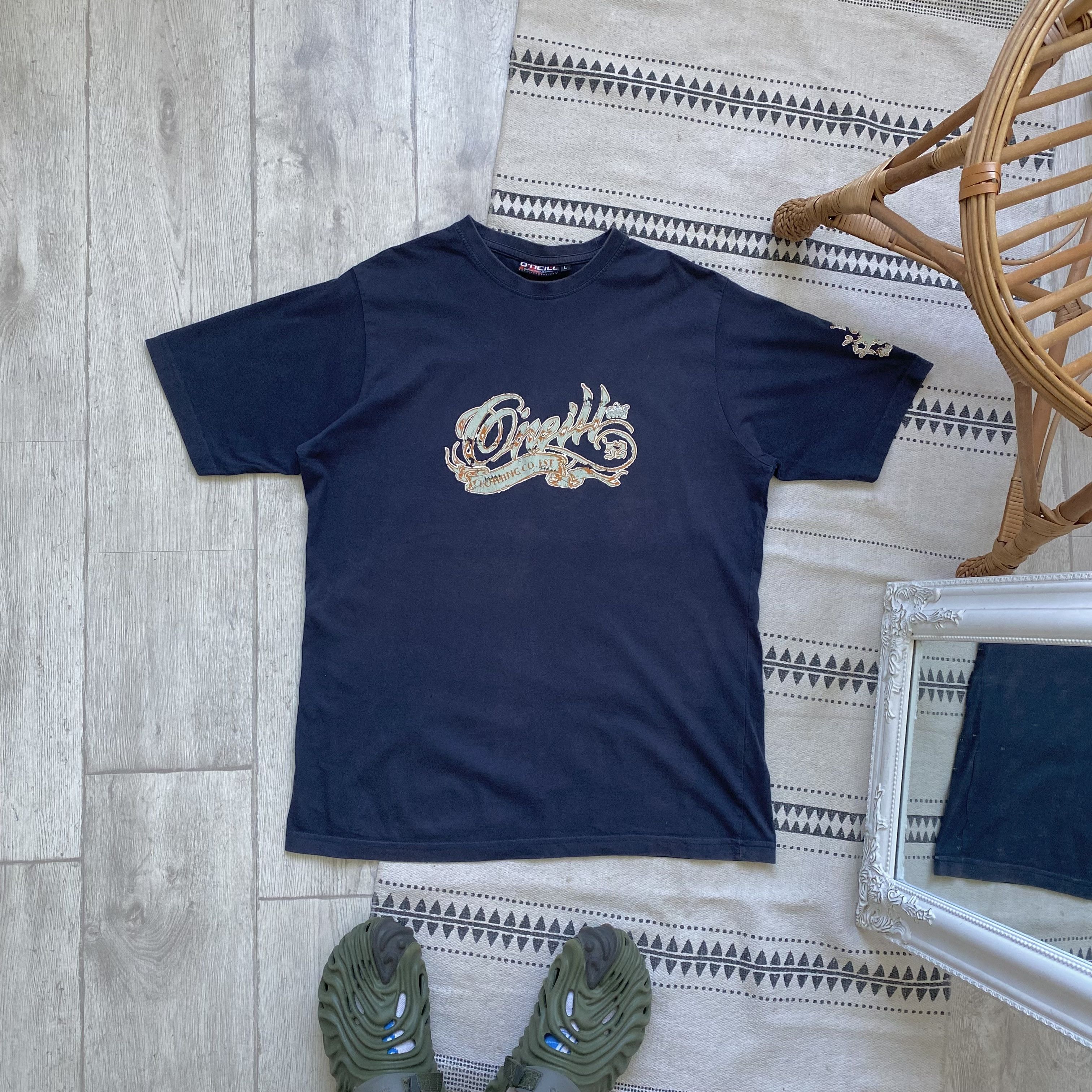 O'Neill Vintage 90s Oneill logo tee Y2K Surfing T-shirt Quiksilver Size US L / EU 52-54 / 3 - 6 Thumbnail