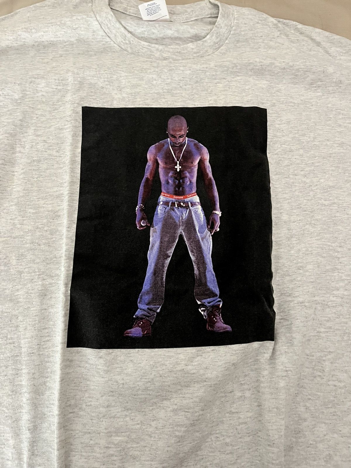 Supreme Supreme 2pac T shirt Size US L / EU 52-54 / 3 - 1 Thumbnail