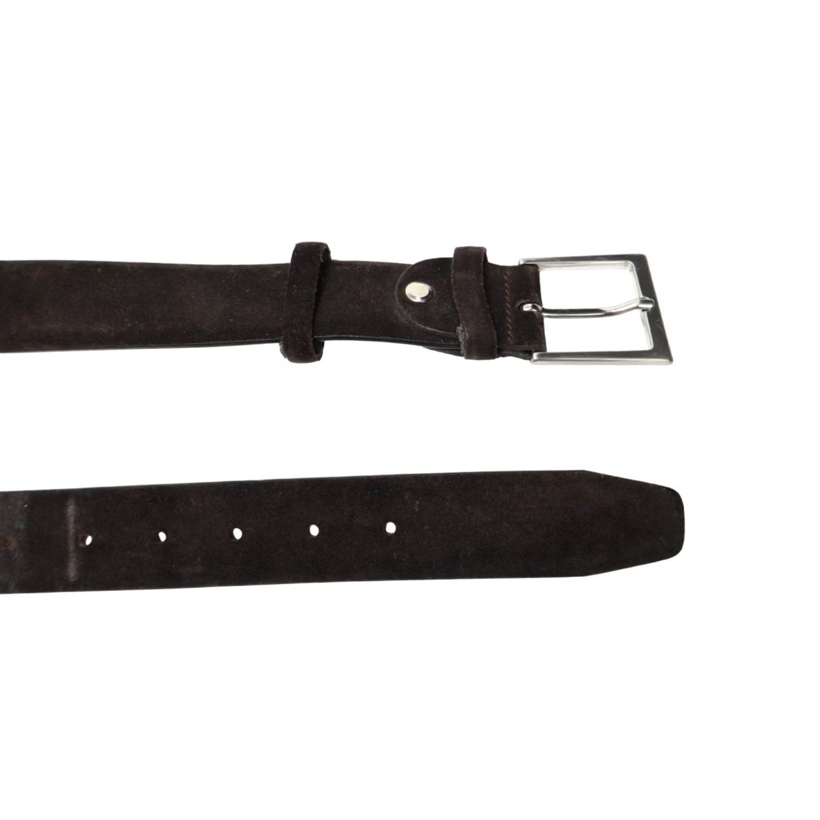 Suitsupply SUITSUPPLY Belt 105/42 Brown Leather Buckle Adjustable Men's Size ONE SIZE - 6 Thumbnail