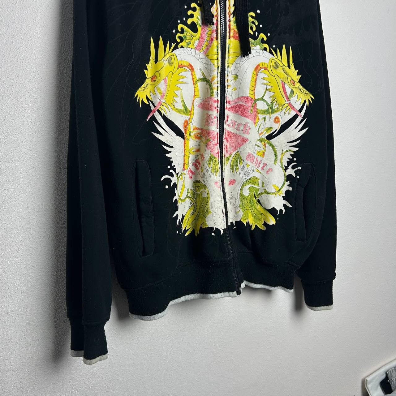 Japanese Brand Vintage Ed Hardy Style graphic japan zip hoodie Size US M / EU 48-50 / 2 - 3 Thumbnail