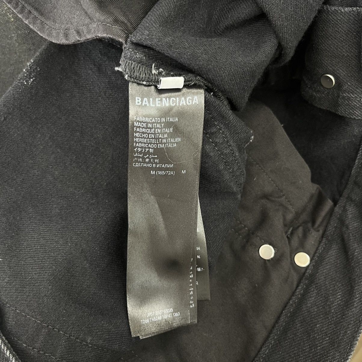 Balenciaga Balenciaga Mud Show Destroyed Denim Jeans Size US 36 / EU 52 - 6 Thumbnail