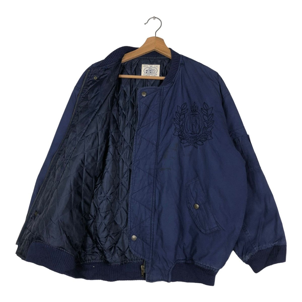 Japanese Brand 🔥VINTAGE BOMBER JACKET ELDER COLLECTION ISSEY MIYAKE Size US M / EU 48-50 / 2 - 11 Thumbnail