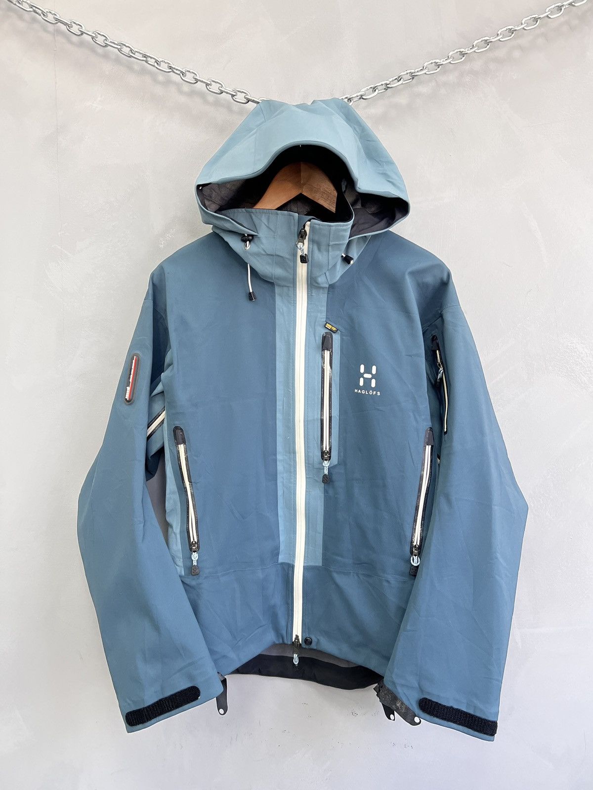 Haglofs Haglofs Blue Jacket rain gore Tex gorp core Style Size US S / EU 44-46 / 1 - 1 Thumbnail
