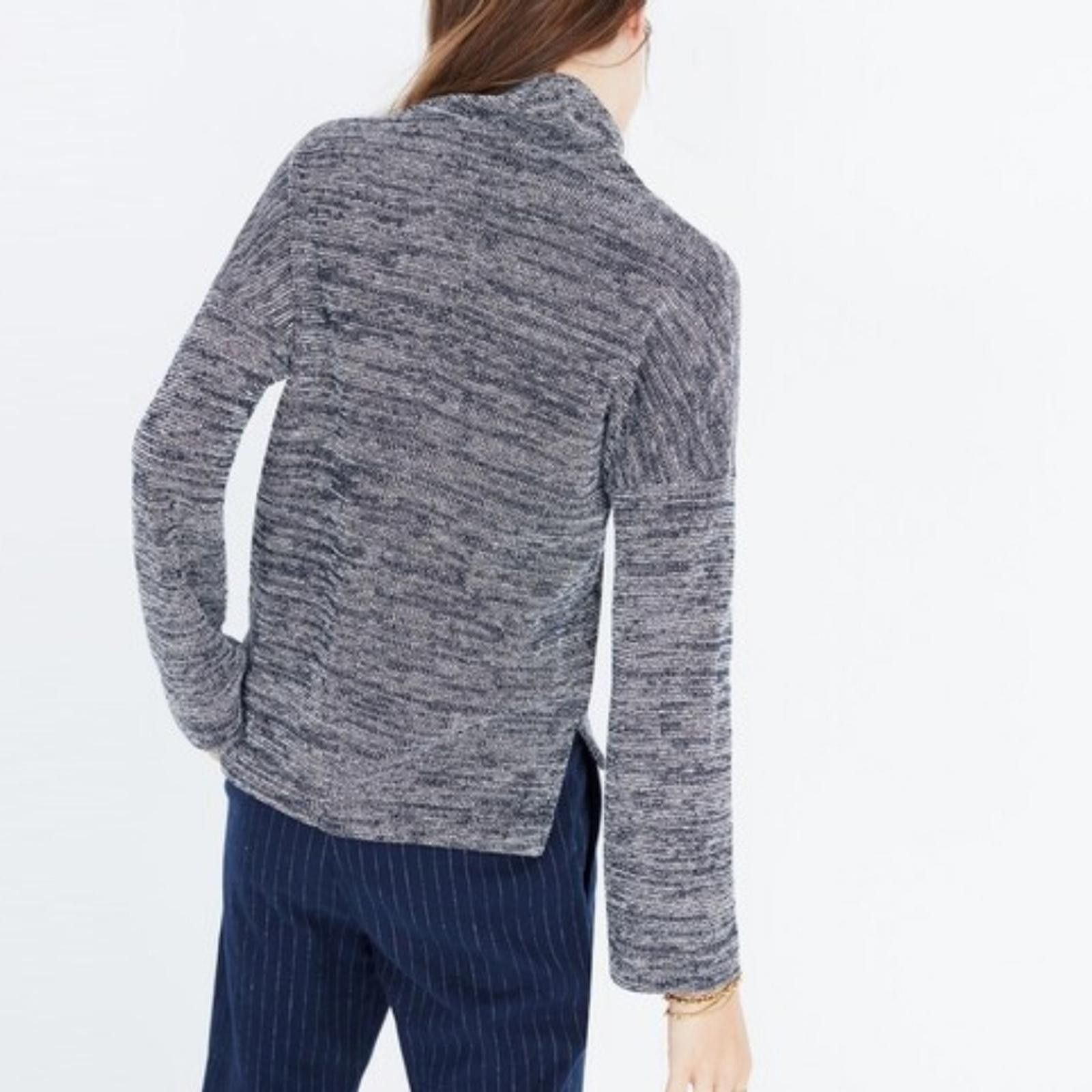 Madewell Madewell Mockneck Pullover Top Size S / US 4 / IT 40 - 4 Thumbnail