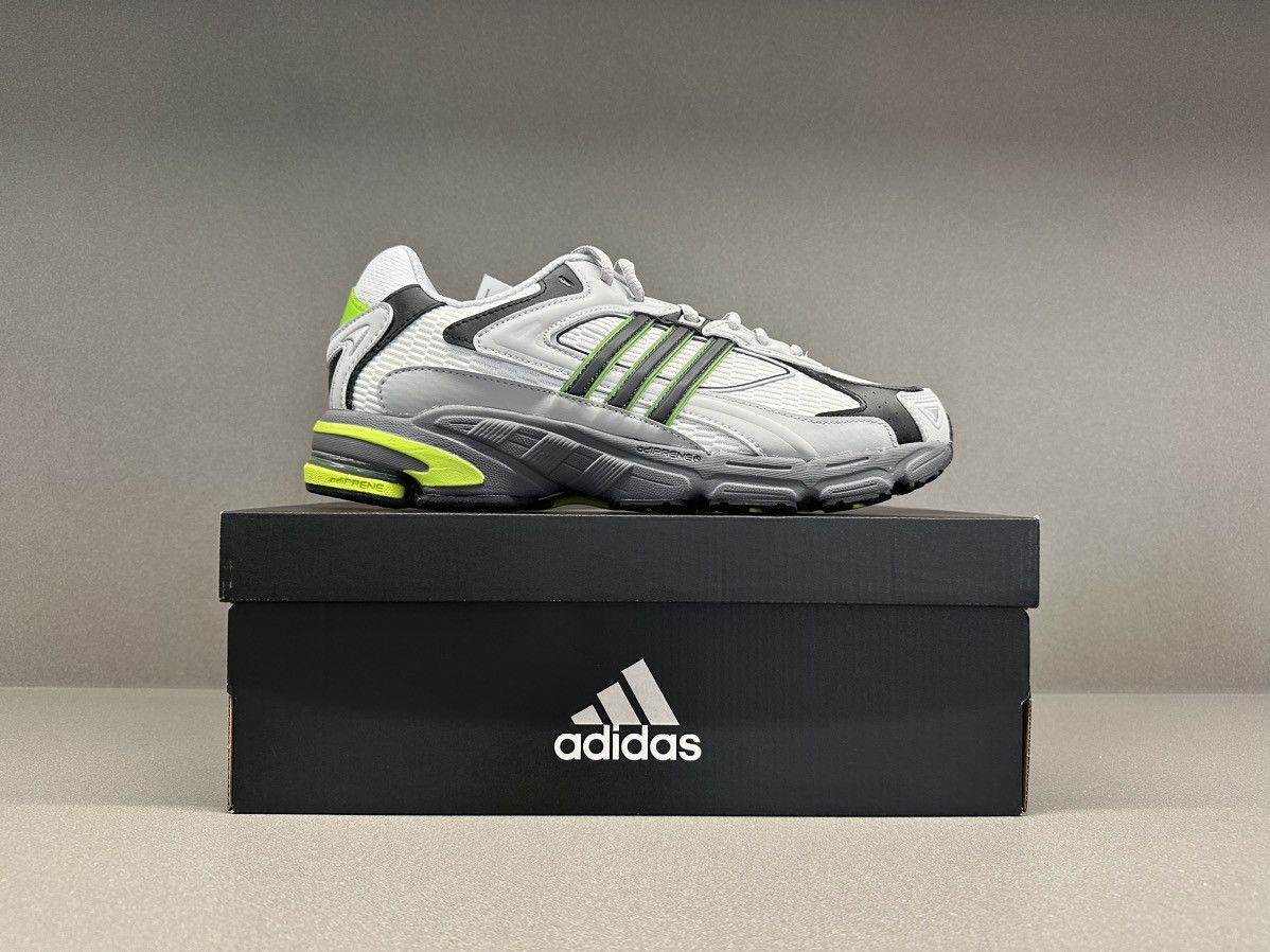 Adidas Adidas Response CL Grey Solar Lime Size US 12 / EU 45 - 3 Thumbnail