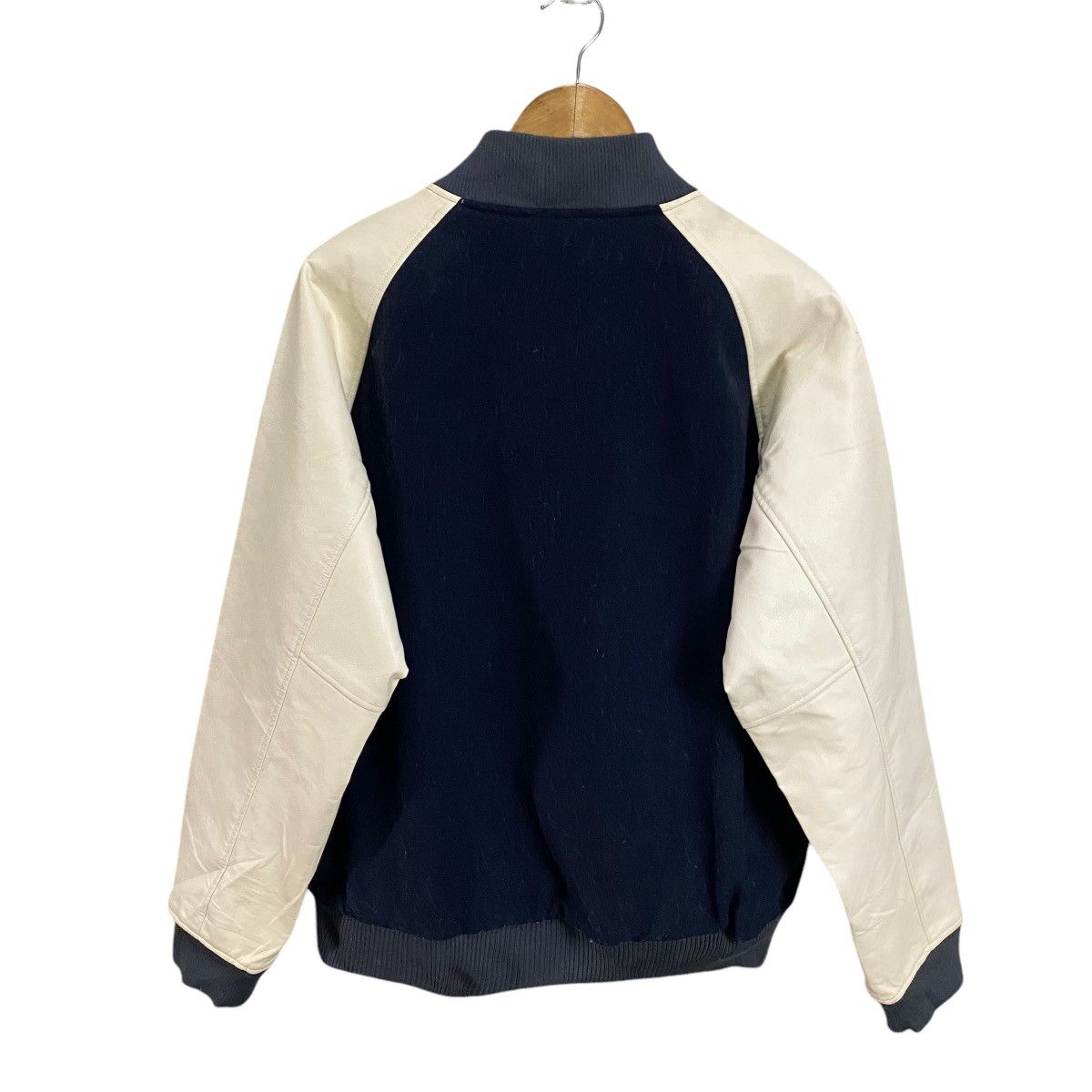 MLB × New York Yankees Yangkees Majesty raglan varsity jacket Size US L / EU 52-54 / 3 - 4 Thumbnail