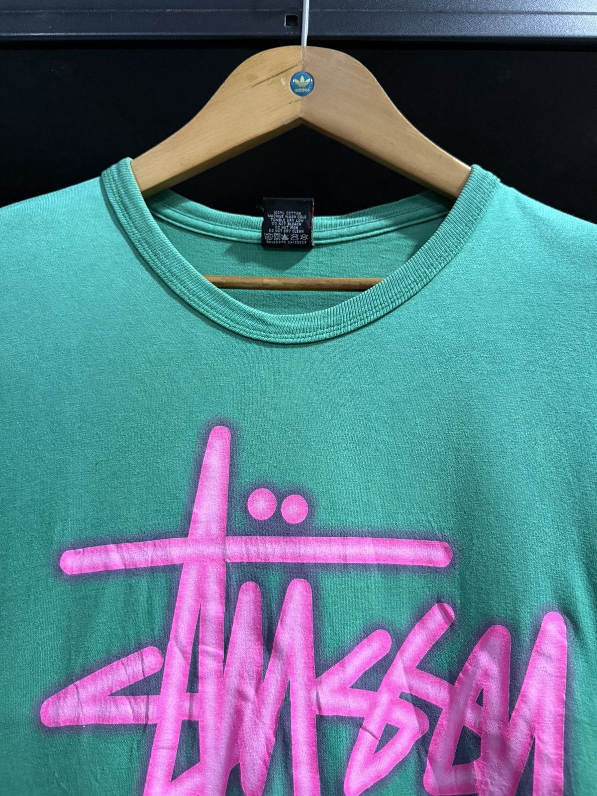 Stussy Vintage Stussy Backhit Streetwear Faded Tee Size US XL / EU 56 / 4 - 6 Thumbnail