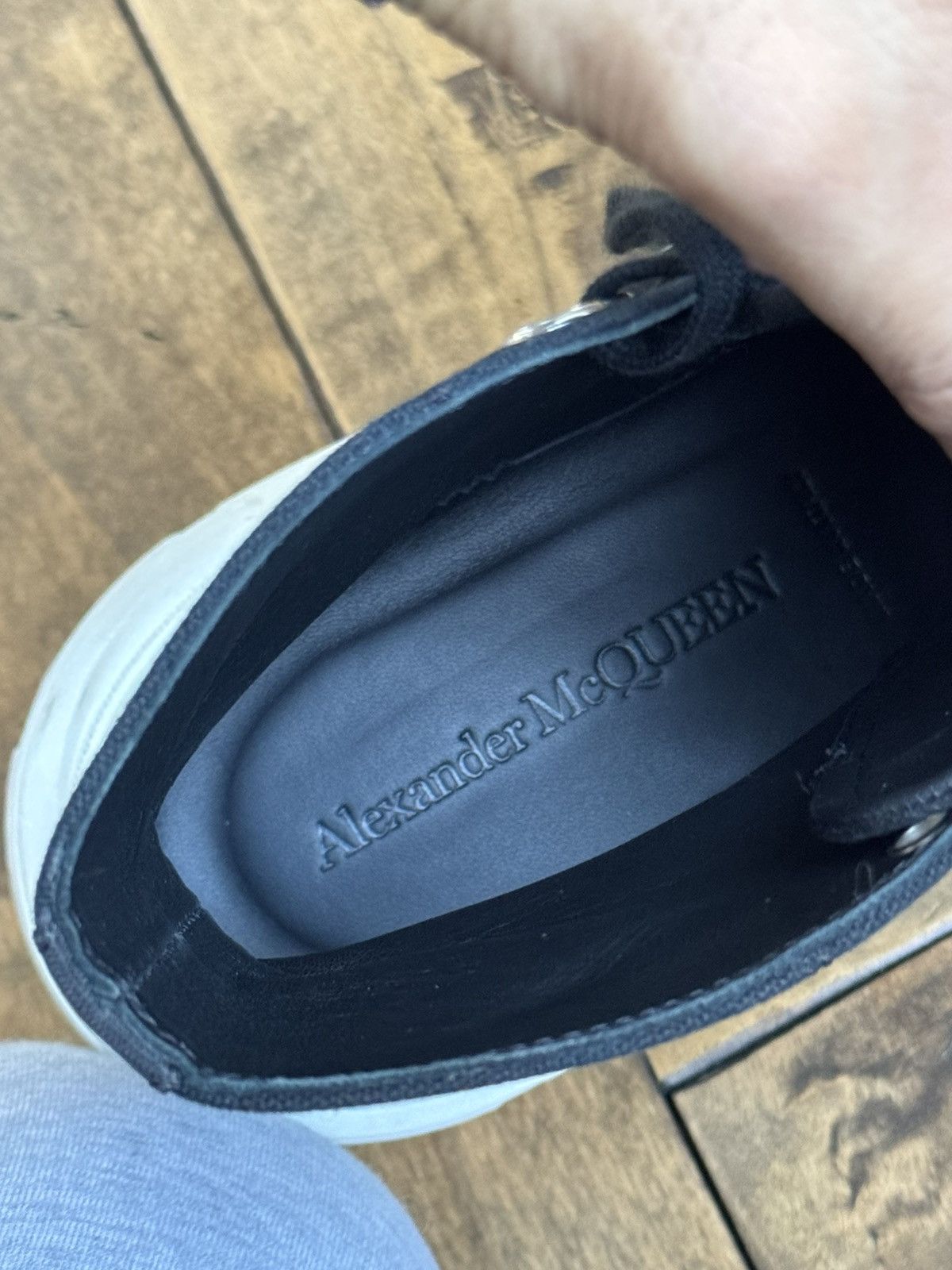 Alexander McQueen Alexander McQueen Tread Slick High Tops Chunky Sole Size US 7.5 / EU 40-41 - 10 Thumbnail