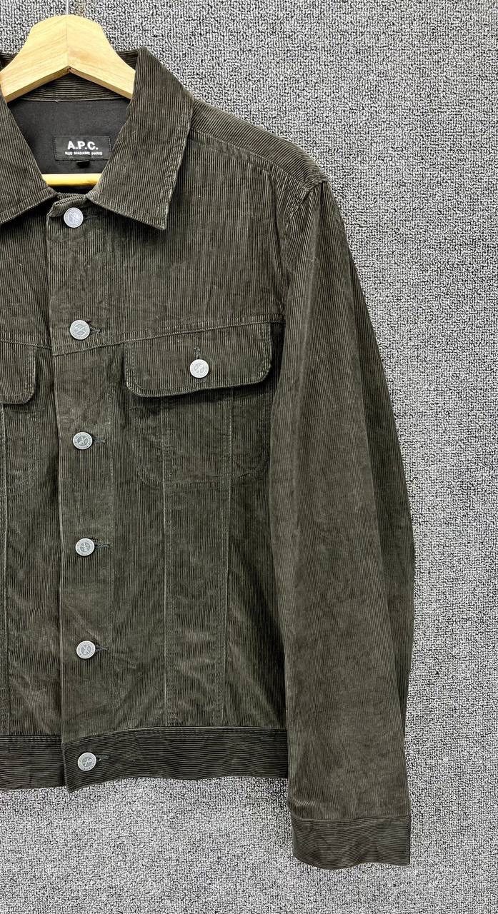 A.P.C. Vintage A.P.C. Luxury Rare Corduroy Jacket Size US S / EU 44-46 / 1 - 4 Thumbnail