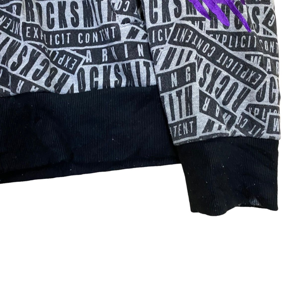 Japanese Brand × Le Grande Bleu (L.G.B.) Rock Smith x Baby Shoop Overprint Zipper Hoodie Size US M / EU 48-50 / 2 - 7 Thumbnail