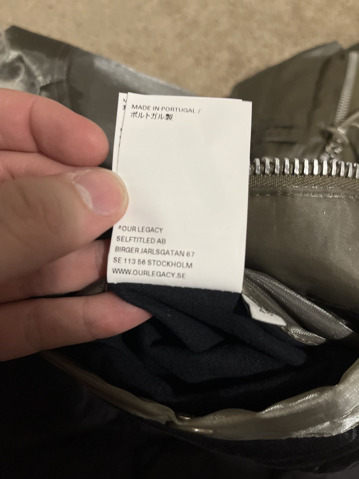 Our Legacy Glyptodon Bomber | Grailed
