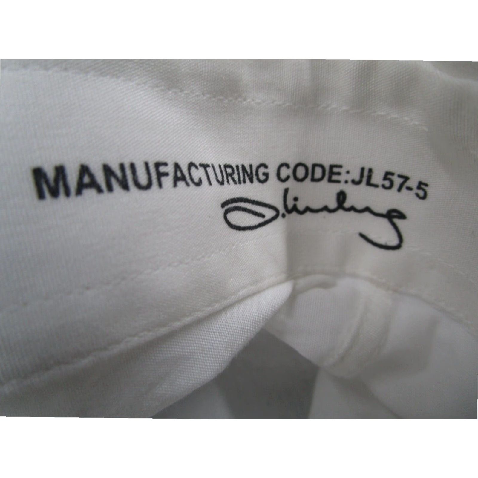 J.Lindeberg J.Lindeberg Mens White Long Sleeve Button Up Dress Shirt Cotton Blend Lightweight Size US XL / EU 56 / 4 - 4 Thumbnail