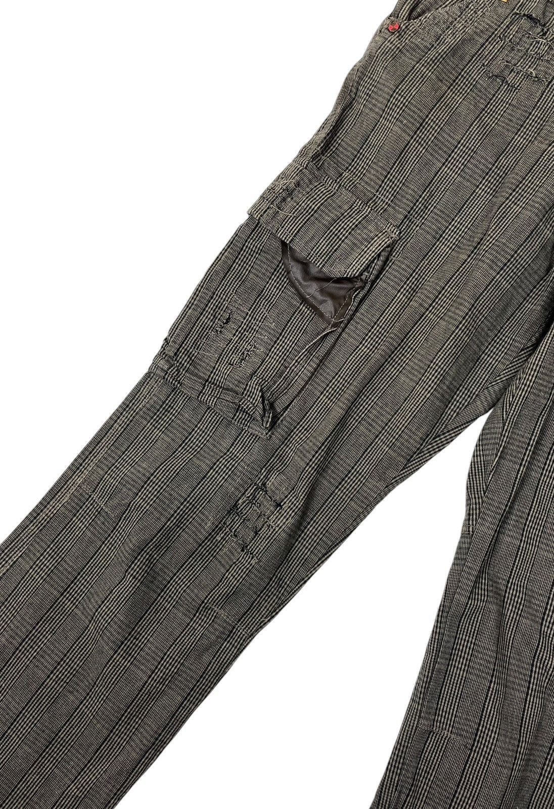 Japanese Brand Japanese Brand Rough Soul Cargo Distress Style Pants Size US 34 / EU 50 - 7 Thumbnail