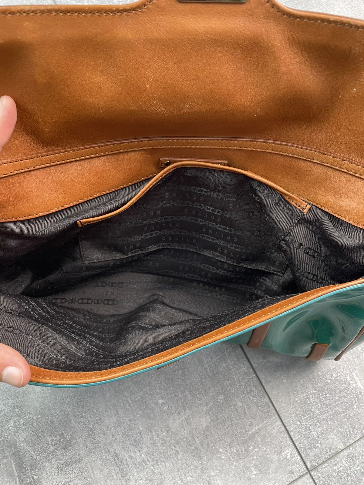 Celine Celine Clutch Patent Leather Bag Size ONE SIZE - 11 Thumbnail