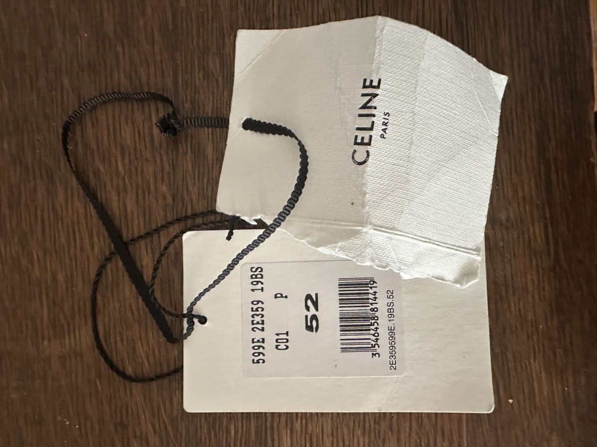 Celine × Hedi Slimane Brown FW19 Avaiator Hedi Slimane 52 Celine Size US L / EU 52-54 / 3 - 3 Thumbnail