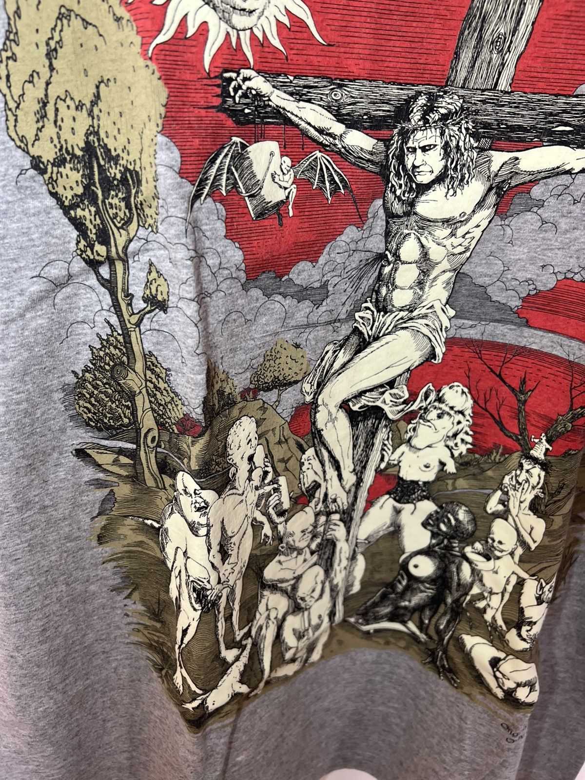 Band Tees vintage 90s Ozzy shirt glow Size US XL / EU 56 / 4 - 5 Thumbnail