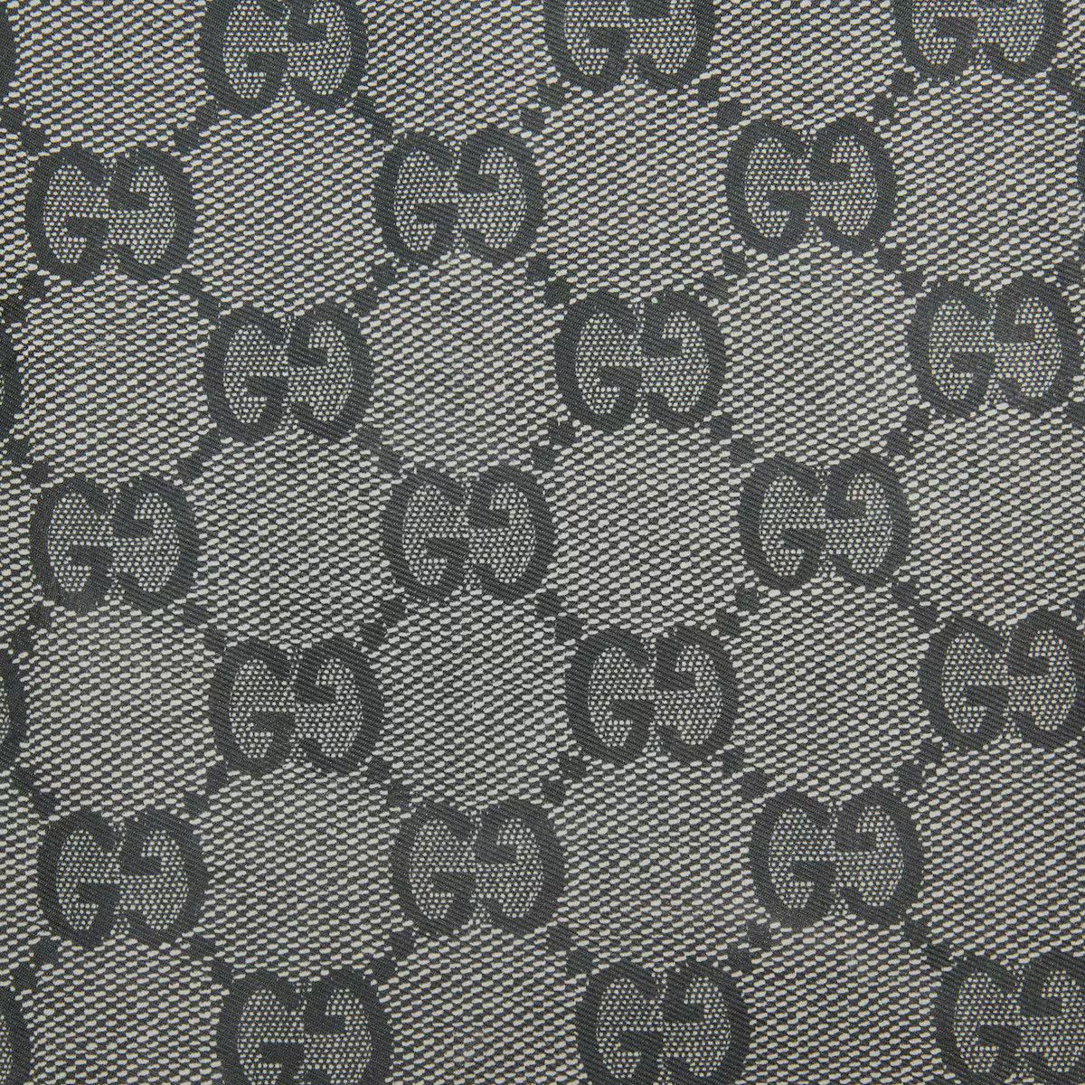 Gucci o1s1wg110225 GG Print Leather Pant in Dark Grey Size US 28 / EU 44 - 2 Thumbnail