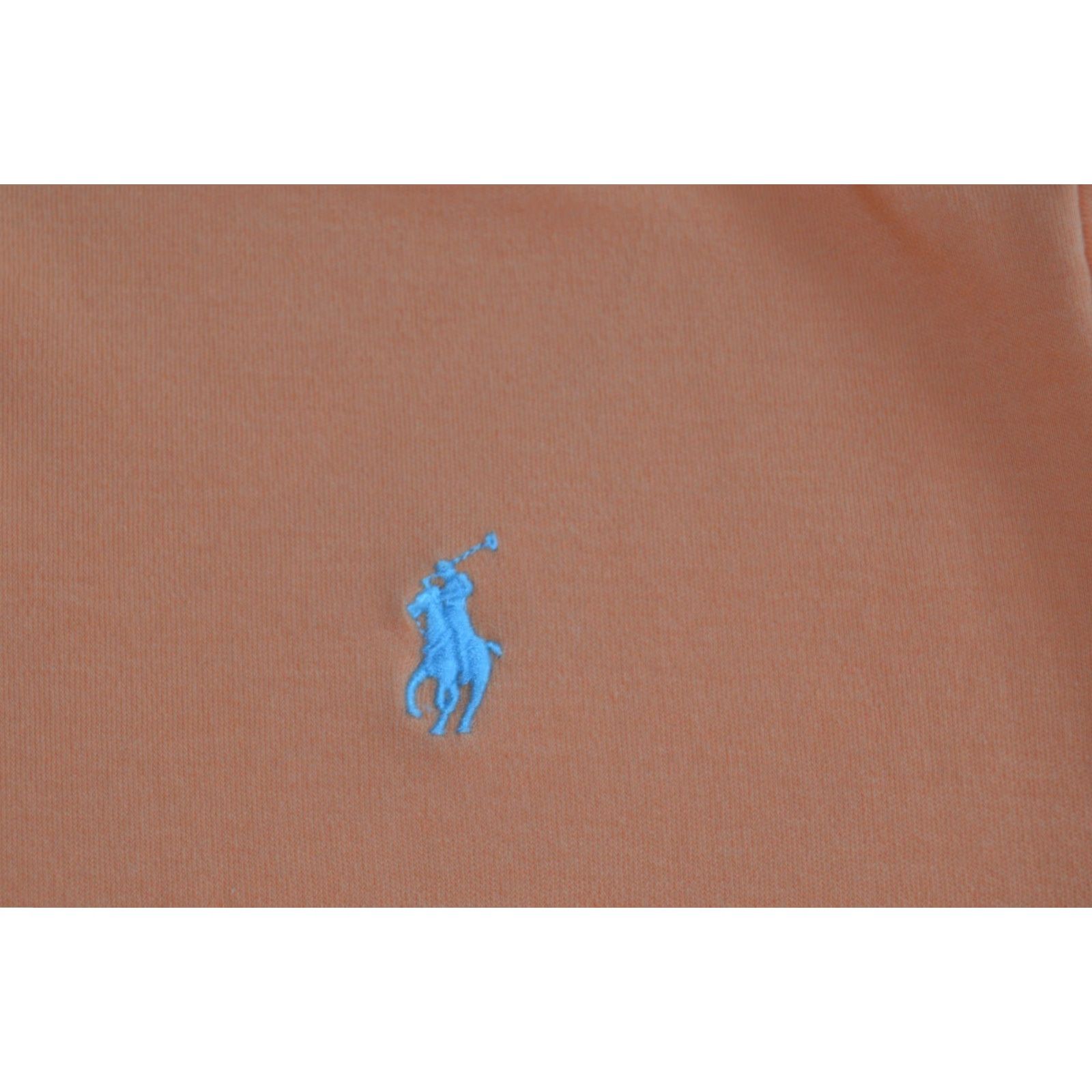 Ralph Lauren Ralph Lauren Polo Shirt Polo Mens M Orange Solid Pony Logo Short Sleeve Classic 100% Cotton Regular Fit Size US M / EU 48-50 / 2 - 4 Thumbnail