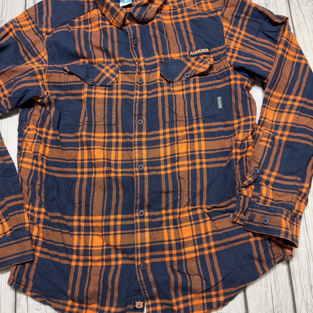 Columbia × NCAA Auburn Tigers flannel shirt Size US M / EU 48-50 / 2 - 3 Thumbnail
